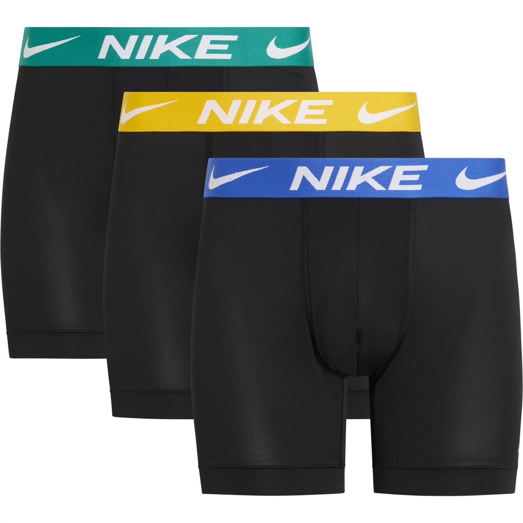 Nike Mens 3 Pack Dri Fit Boxer Shorts