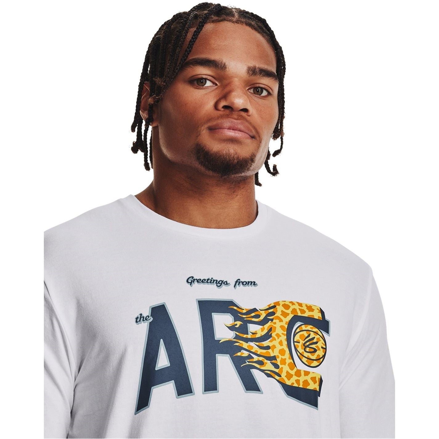 Under Armour Curry Arc Cotton Short Sleeve Performance T Shirt