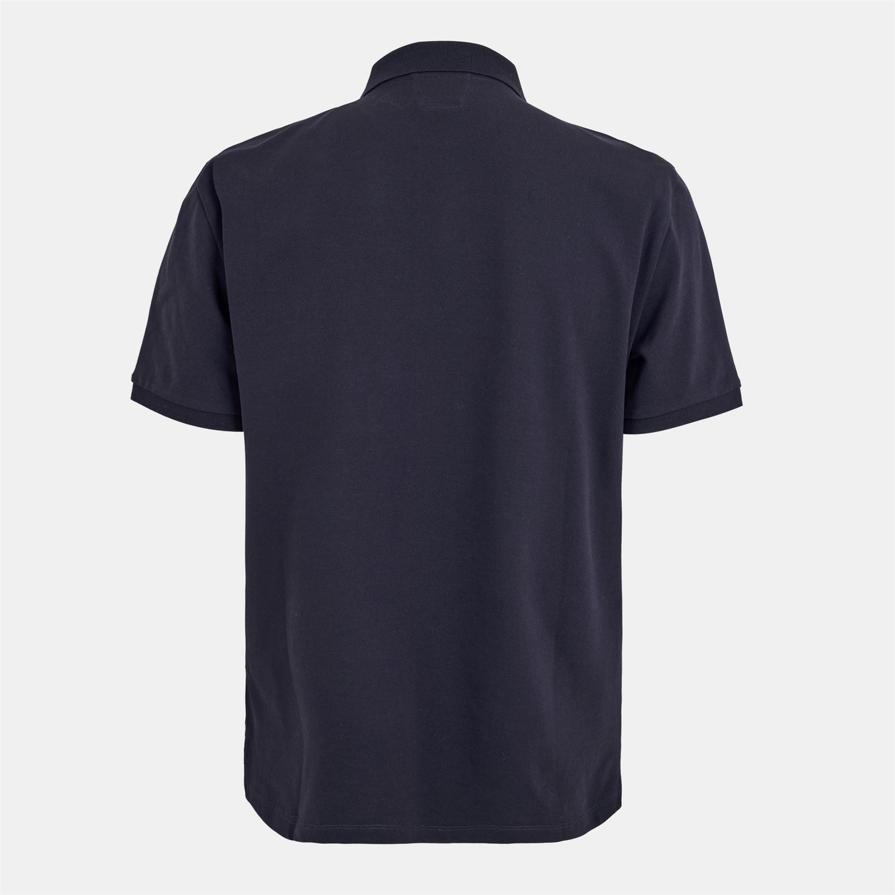CP Company Logo Print Collared Neck Short Sleeve Polo Shirt