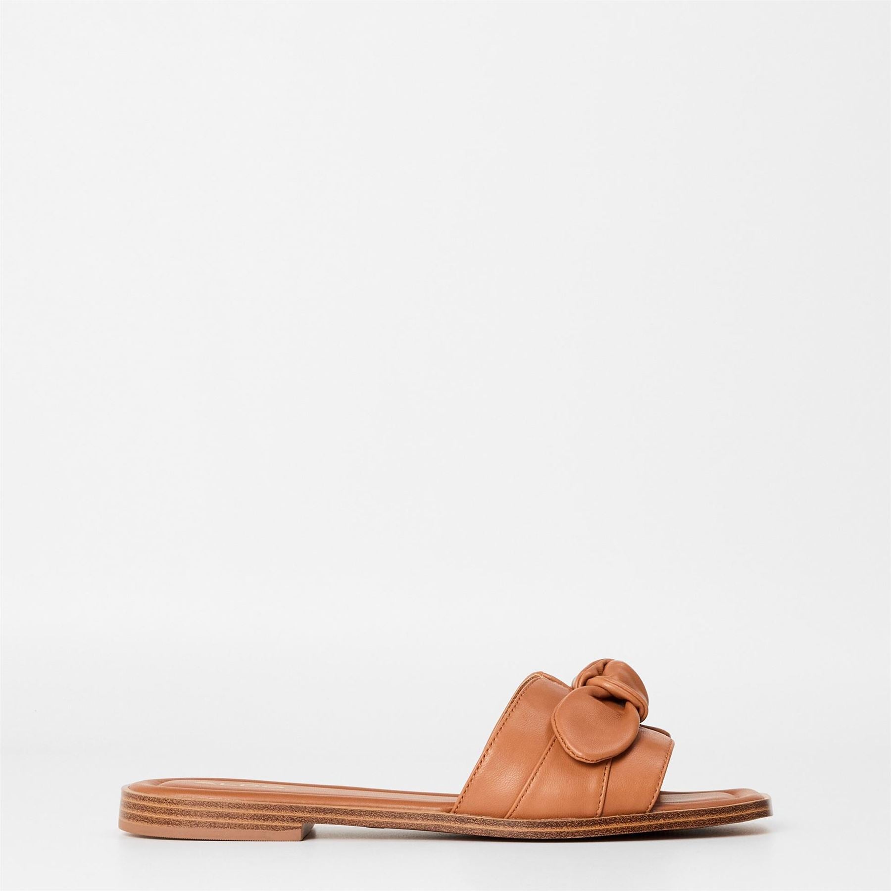 Aldo Open Toe Flat Heel Slide Sandals