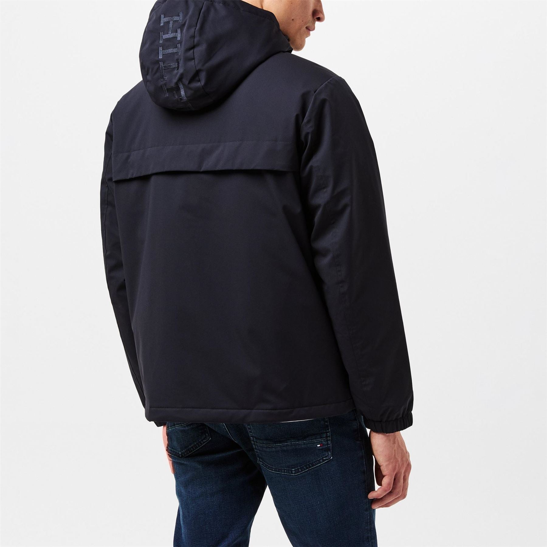 Tommy Hilfiger Technical Hooded Long Sleeve Zip Windbreaker
