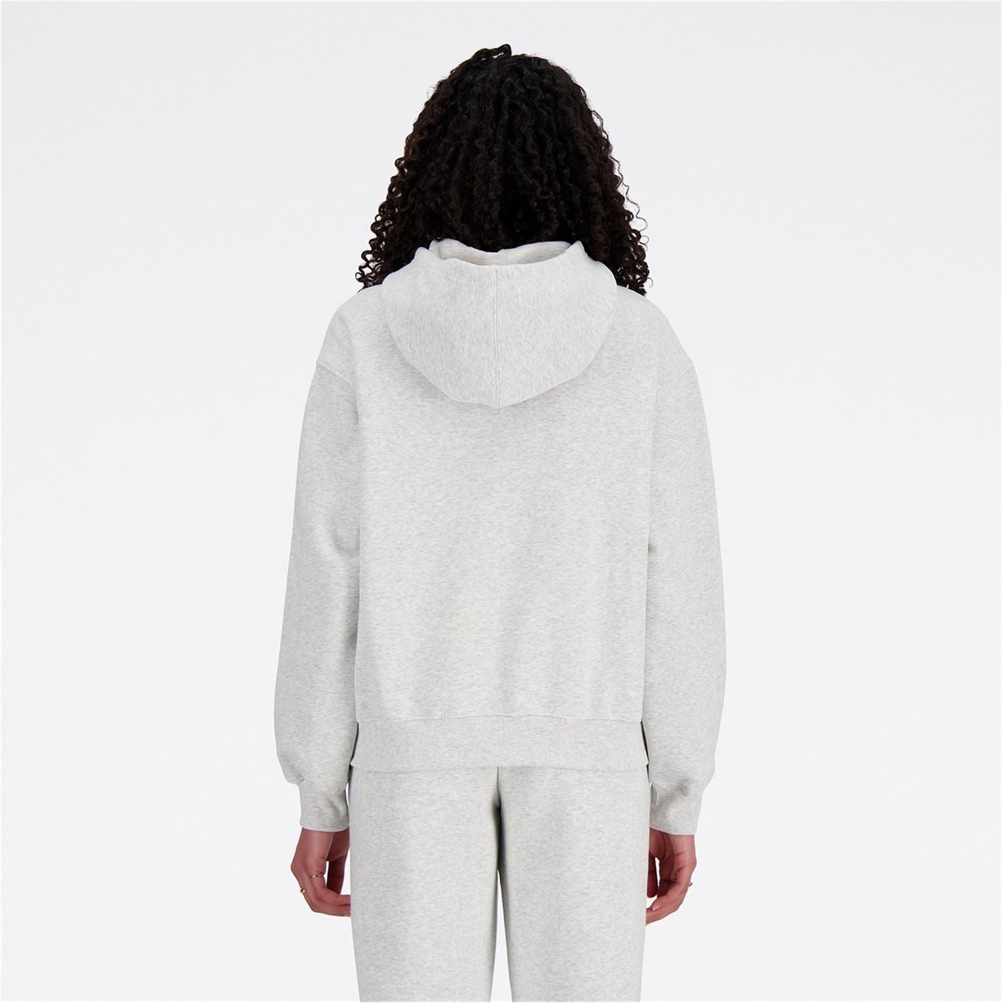 New Balance Terry Relaxed Fit Kangaroo Pocket Hooded Neck Sweatshirt