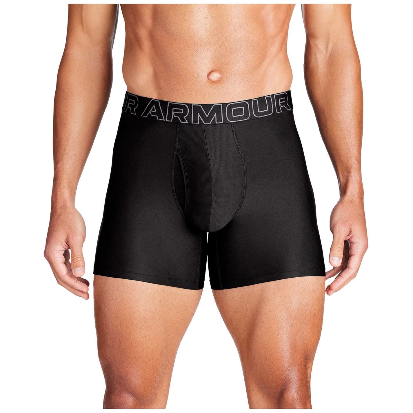 Under Armour Mens Performance Tech™ 6 Inch 3 Pack