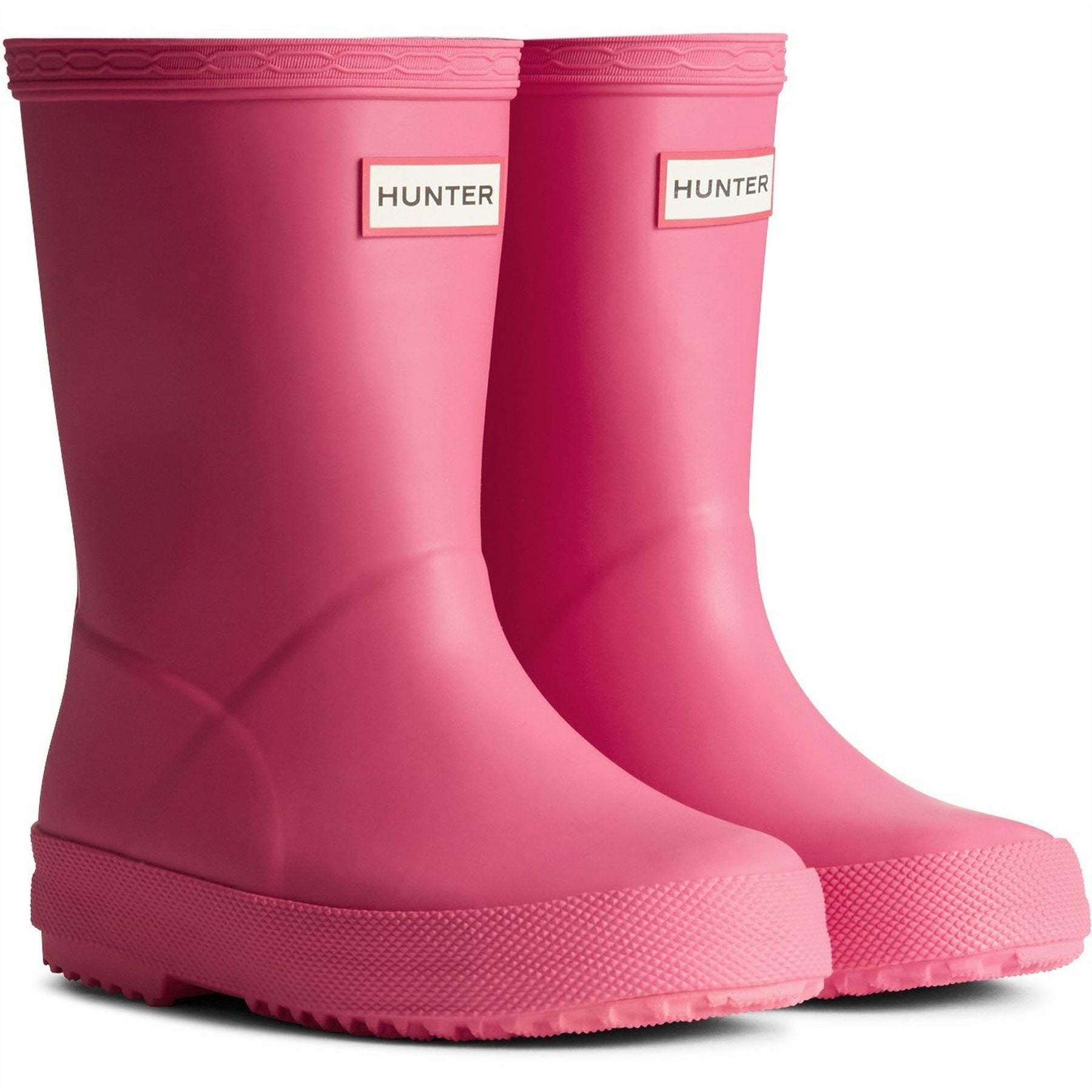 Hunter First Classic Wellington Flatform Boots