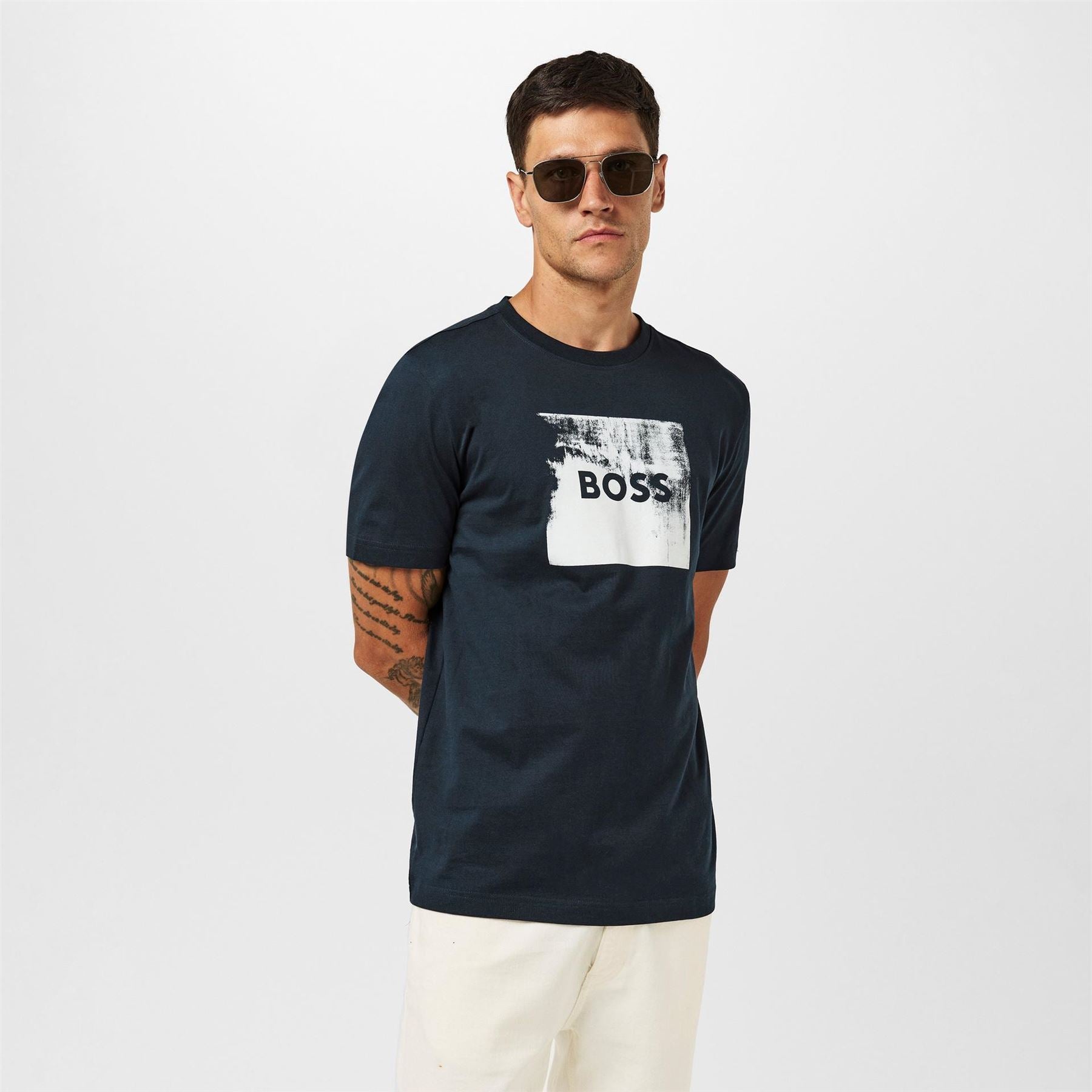 Boss Wheel Cotton T-Shirt