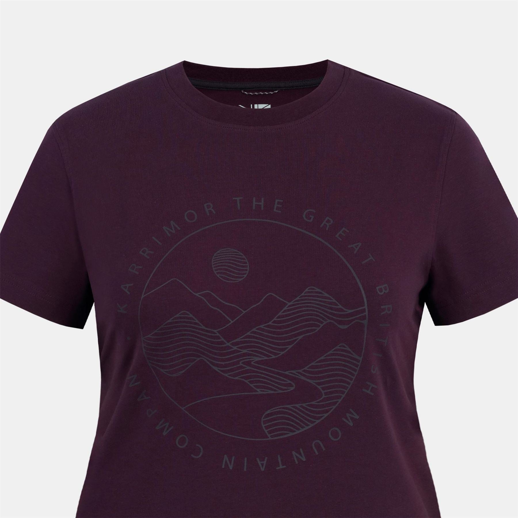 Karrimor Logo Cotton Short Sleeve Crew Neck T-Shirt