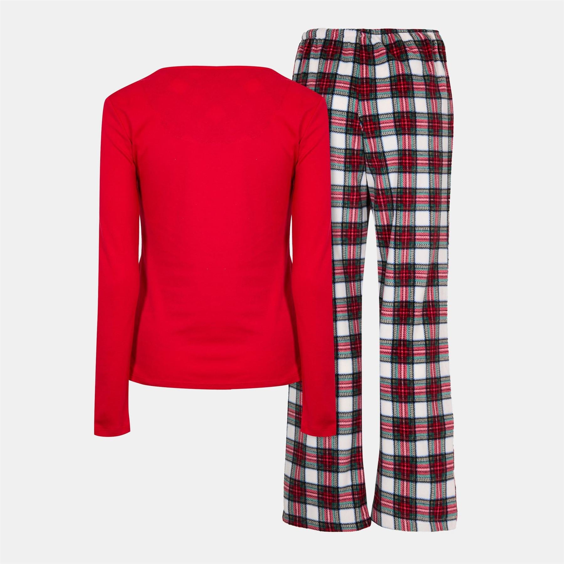Lauren by Ralph Lauren Fleece Crew Neck Long Sleeve Pyjama Set