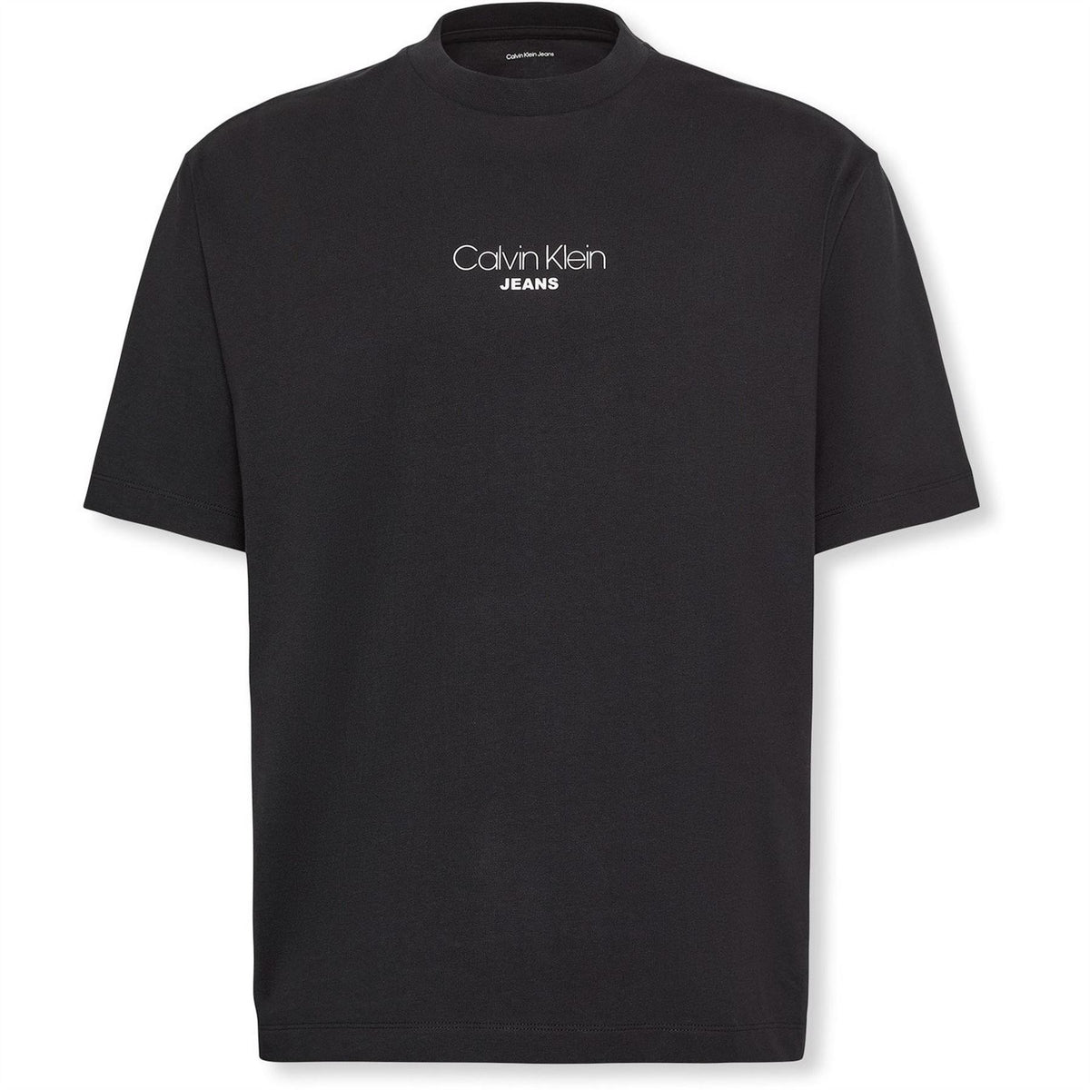 Calvin Klein Jeans Regular Fit Crew Neck Short Sleeve Jersey T-Shirt
