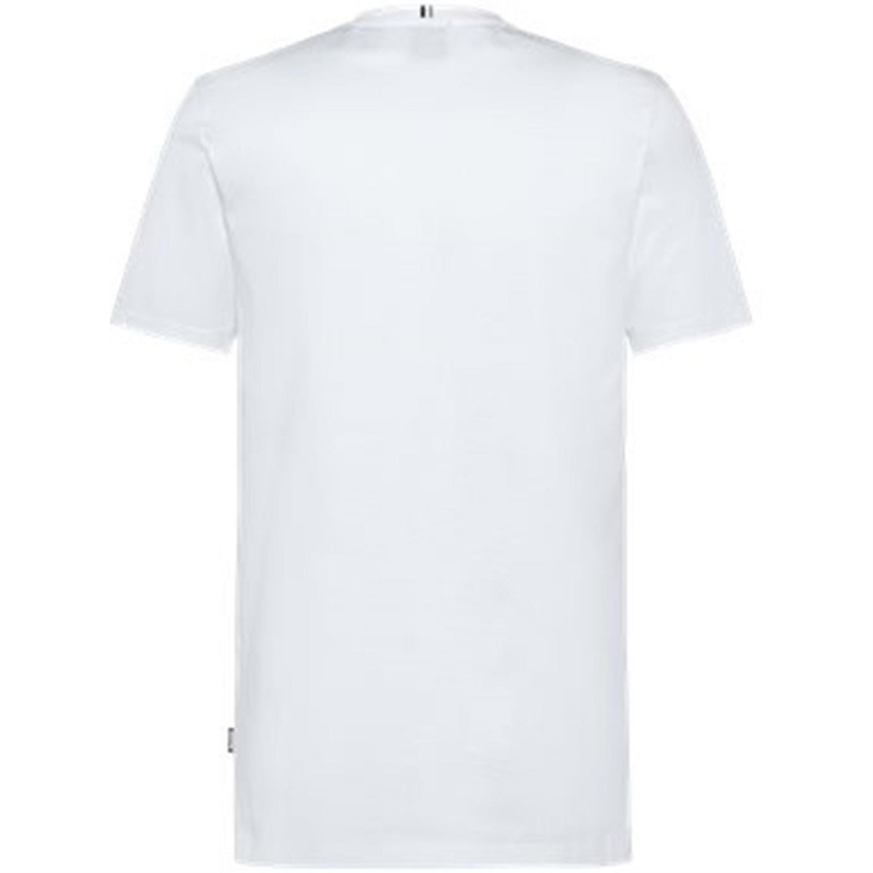 Boss Tessler 150 Black Cotton Short Sleeve Slim Fit T-Shirt