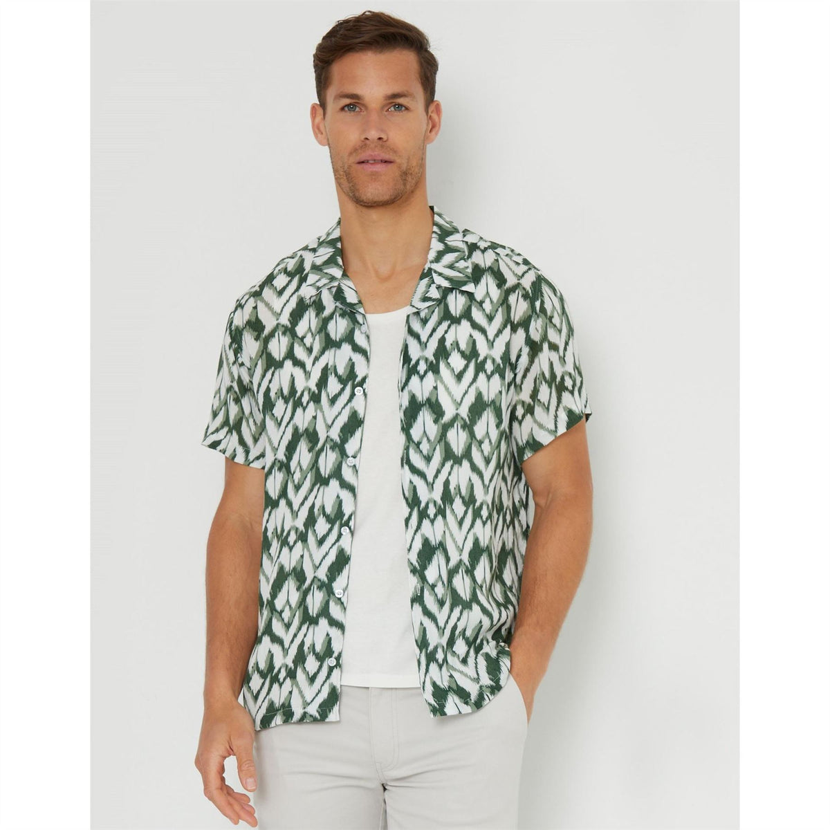 Threadbare Regular Fit Short Sleeve Shirt
