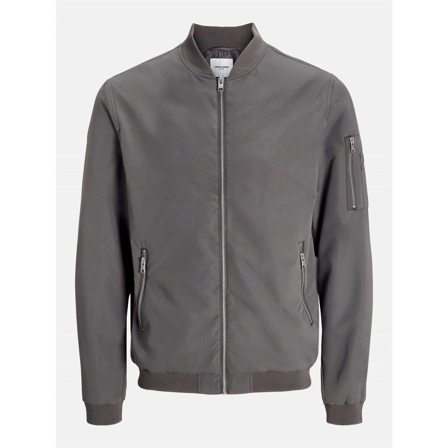 Jack and Jones  Rush Water Resistant Long Sleeve Bomber Jacket
