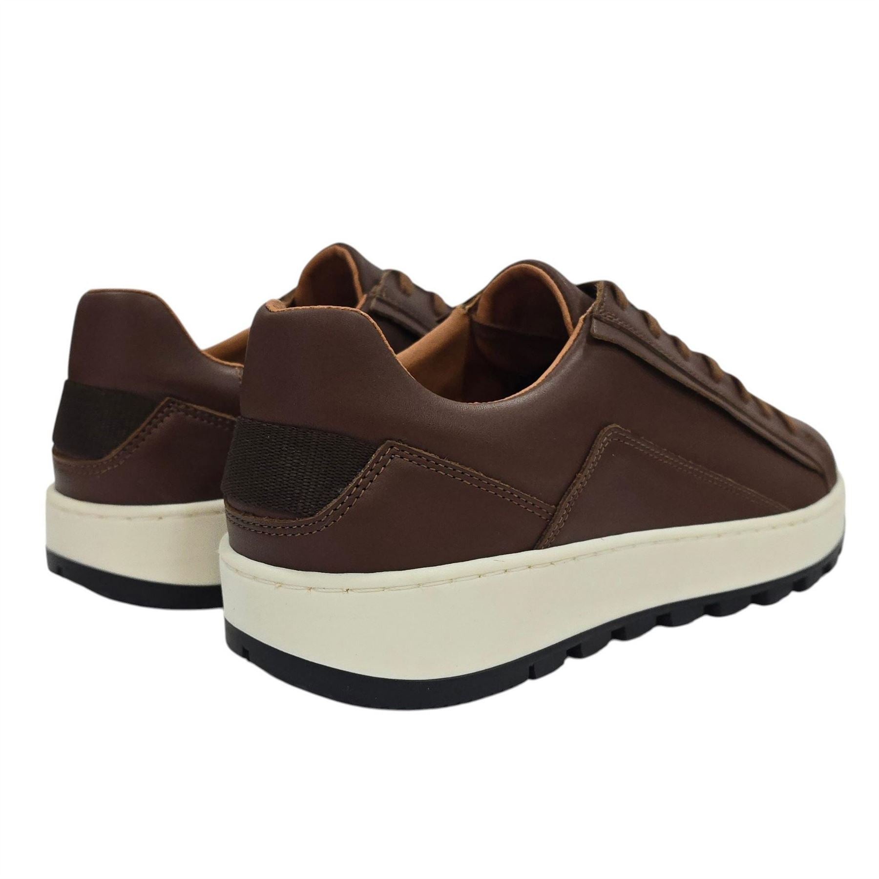 Deakins Gilmore Leather Lace Up Cloudfoam Low Top Trainers