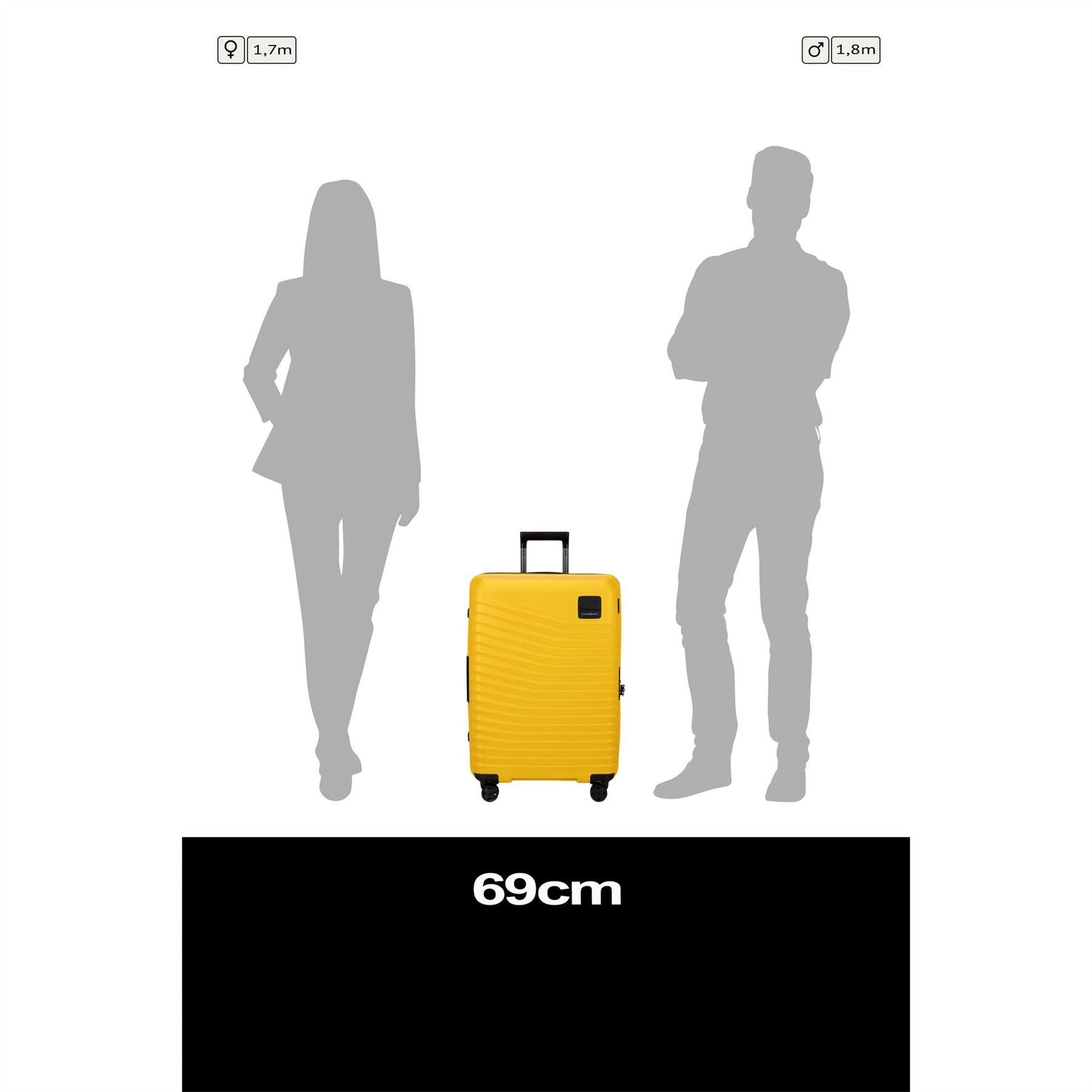 Samsonite Spinner 69x48x28 31cm Medium Hard Suitcase
