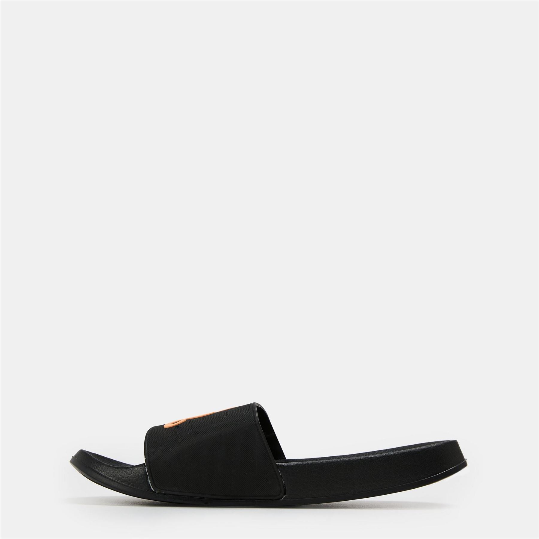 Born Rich Barreca Logo Print Open Toe Slides