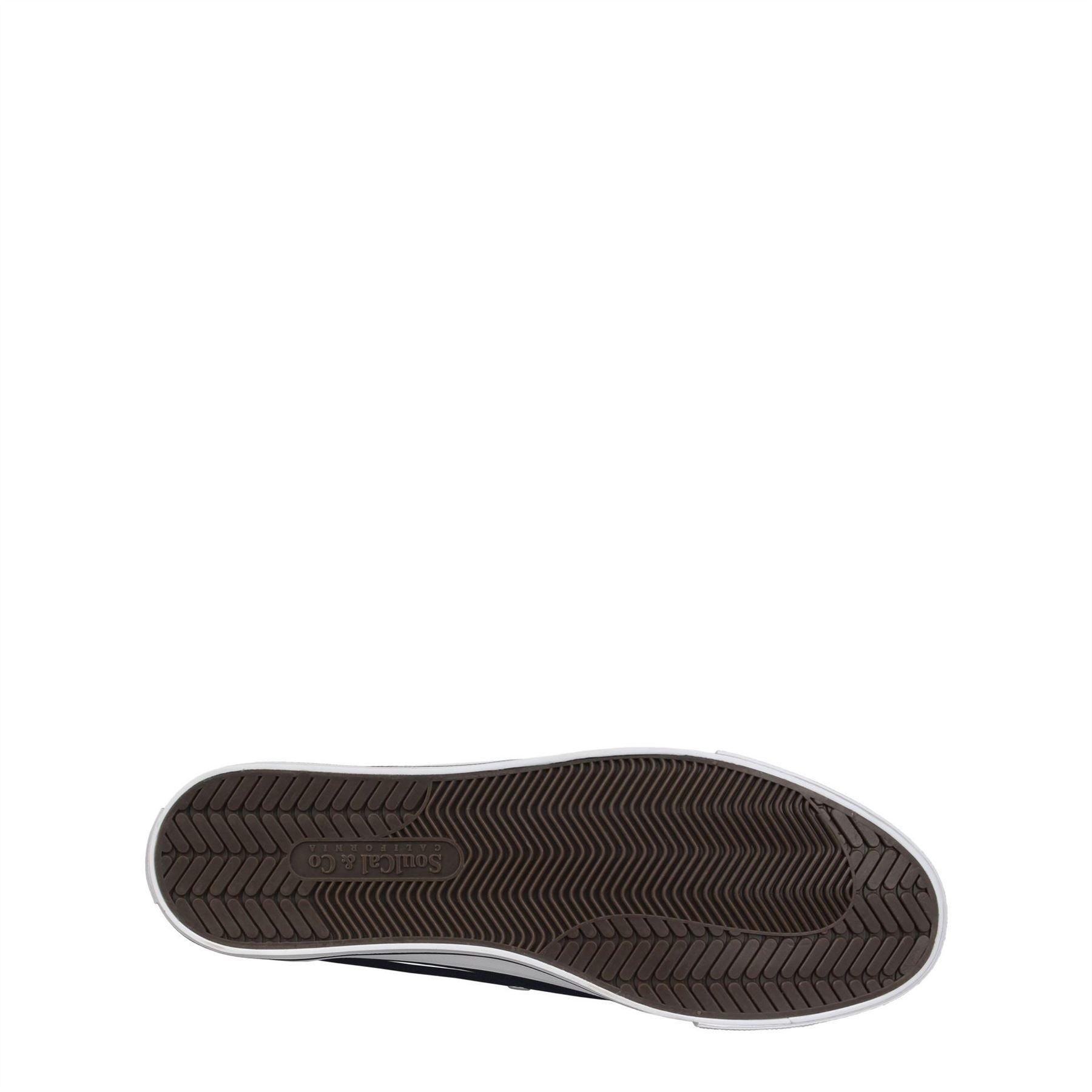 SoulCal Mens Canvasas Low Trainers