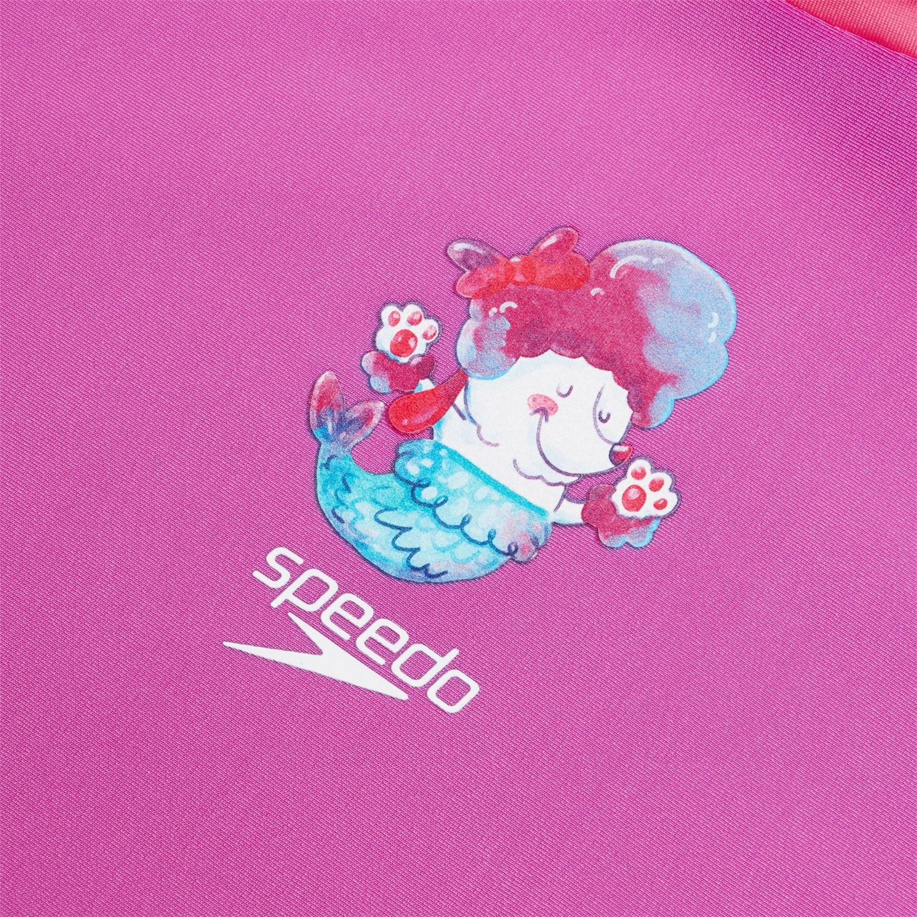 Speedo Rash Top Set One Piece Swimsuit