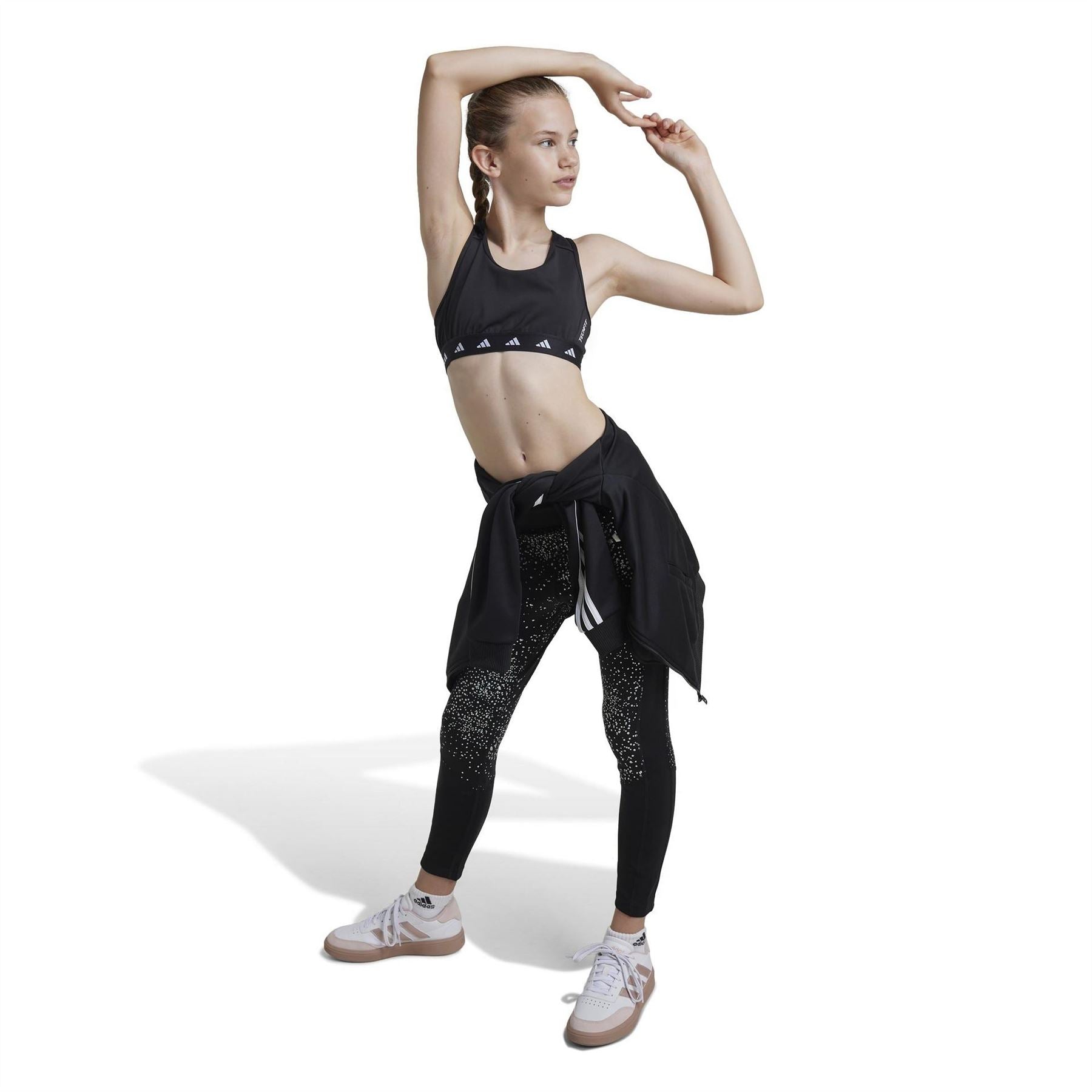 adidas G Power Compression Fit Scoop Neck Bra