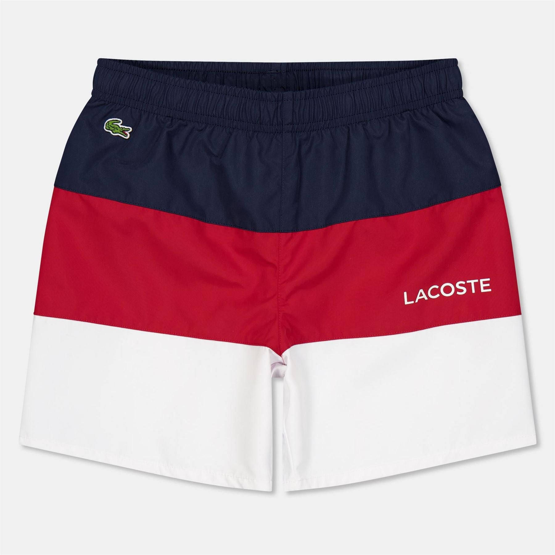 Lacoste MJ7323 Swoosh Color Block Swim Short