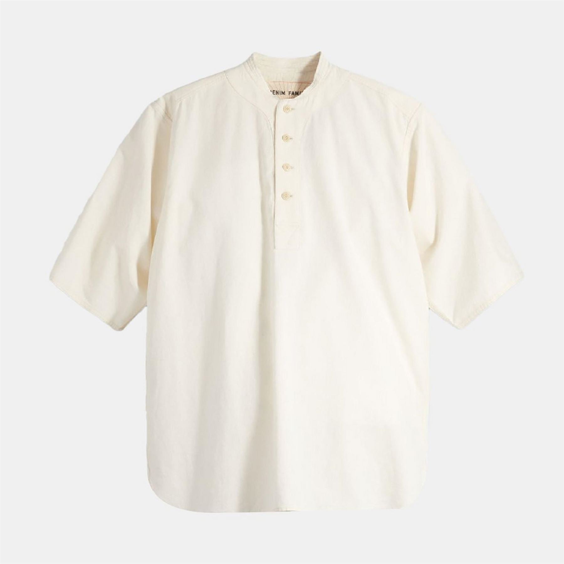 Levis Button Placket Henley Collar Collared Neck Shirt