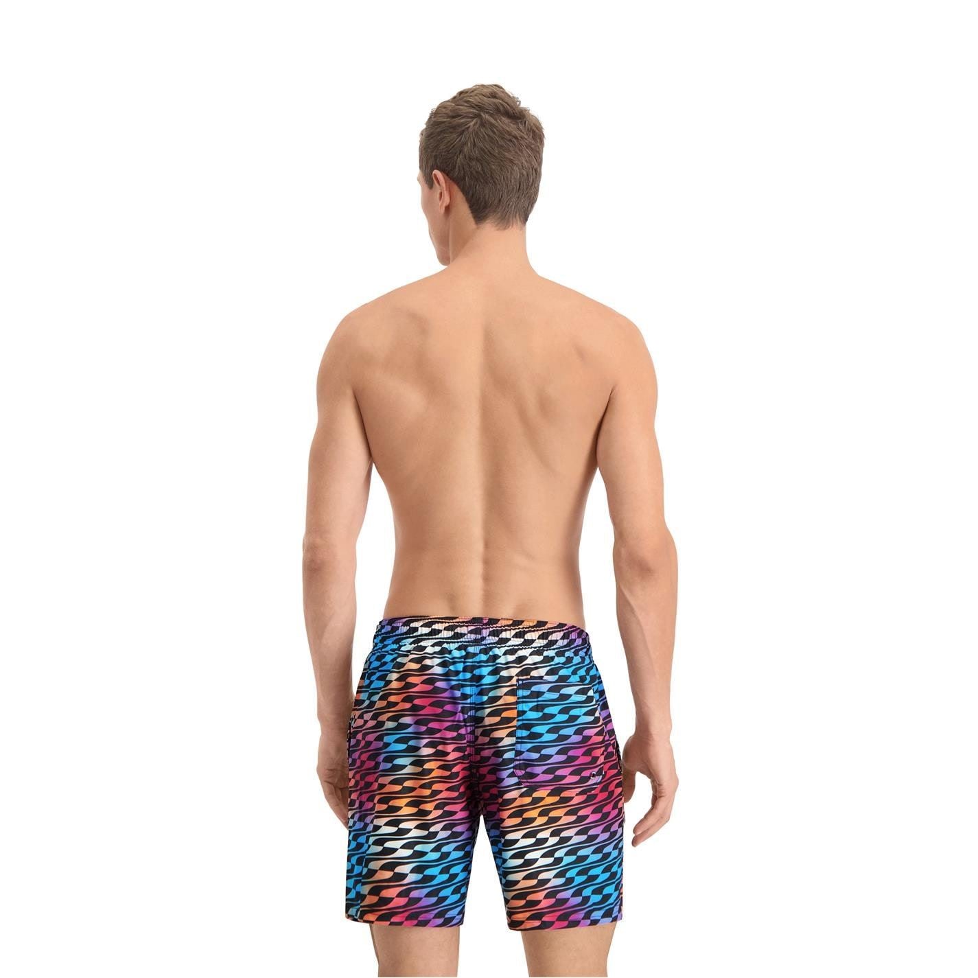 Puma Formstrip Wave Patterned Swim Short