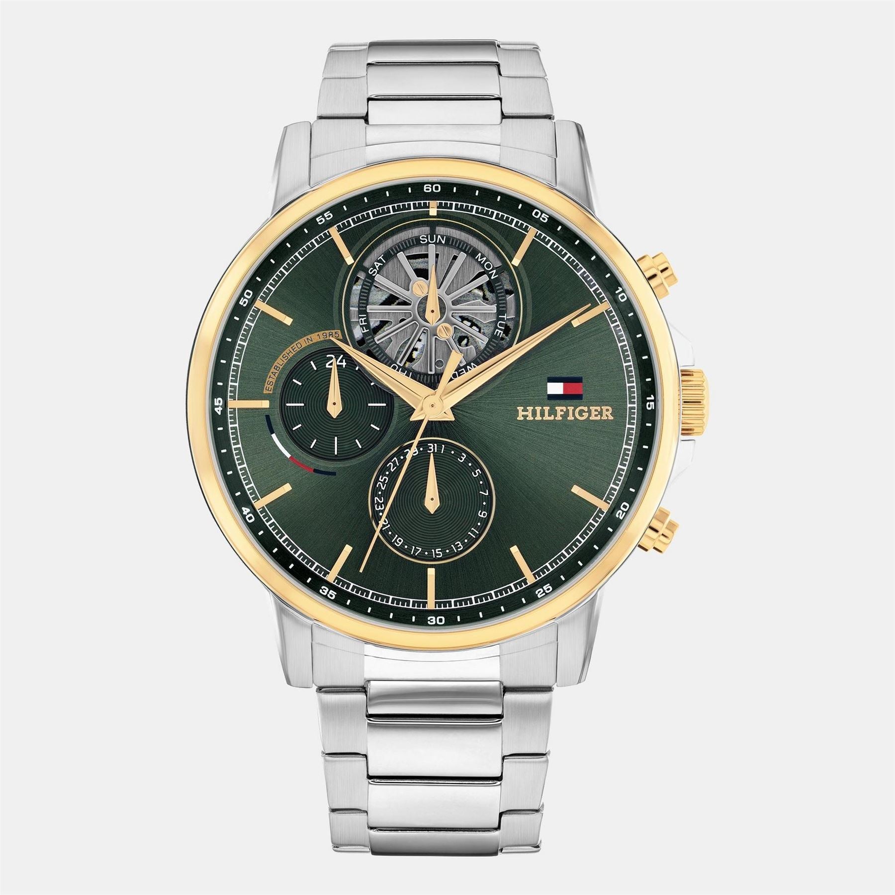 Tommy Hilfiger Hilfiger Mens Stainless Steel Bracelet Watch