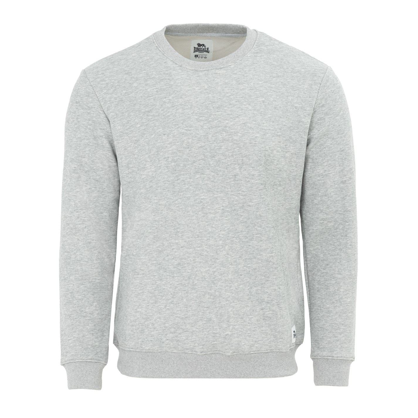 Lonsdale Regular Fit Crew Neck Long Sleeve Sweatshirt