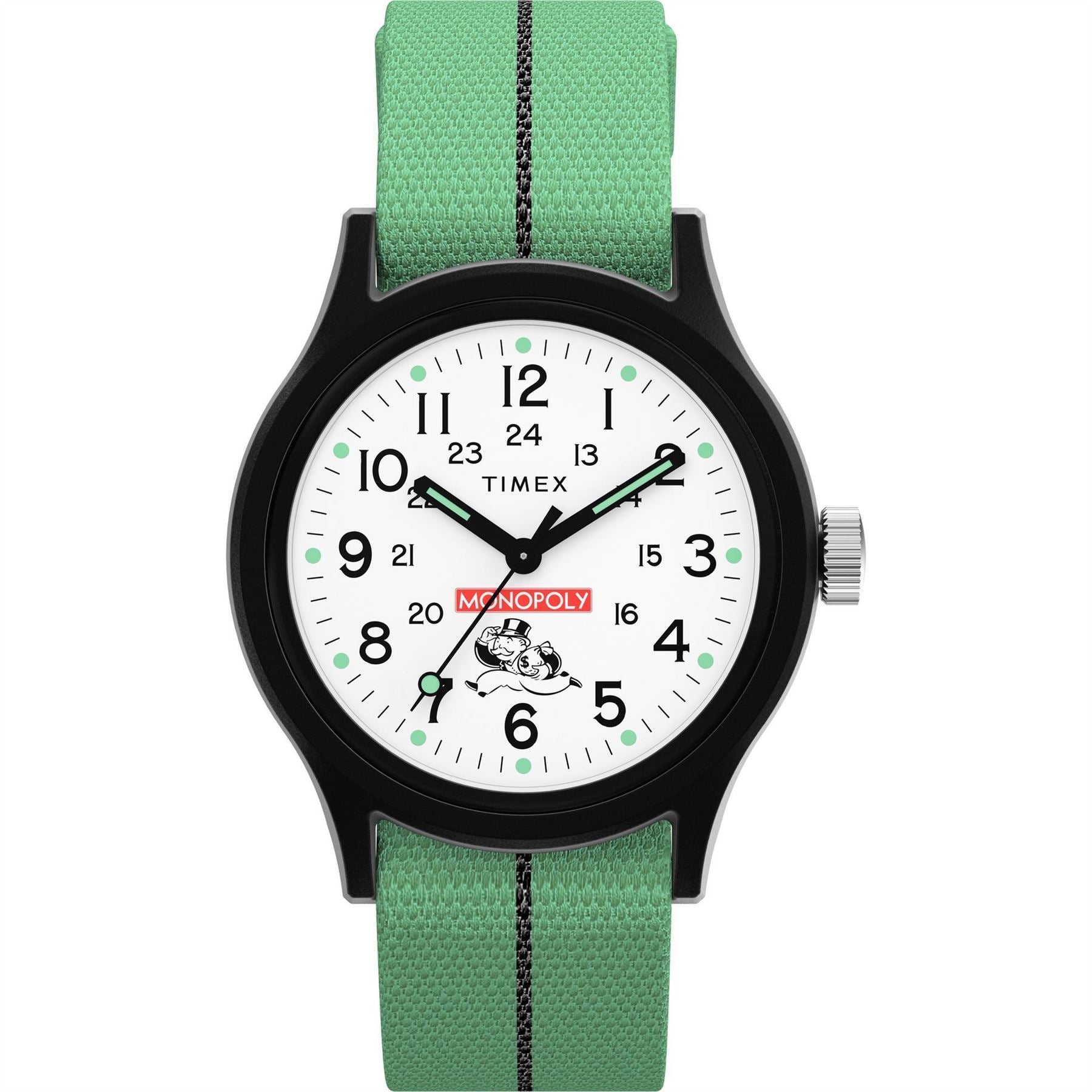 Timex Monoply Sn62 Field Analogue NATO Strap Watch