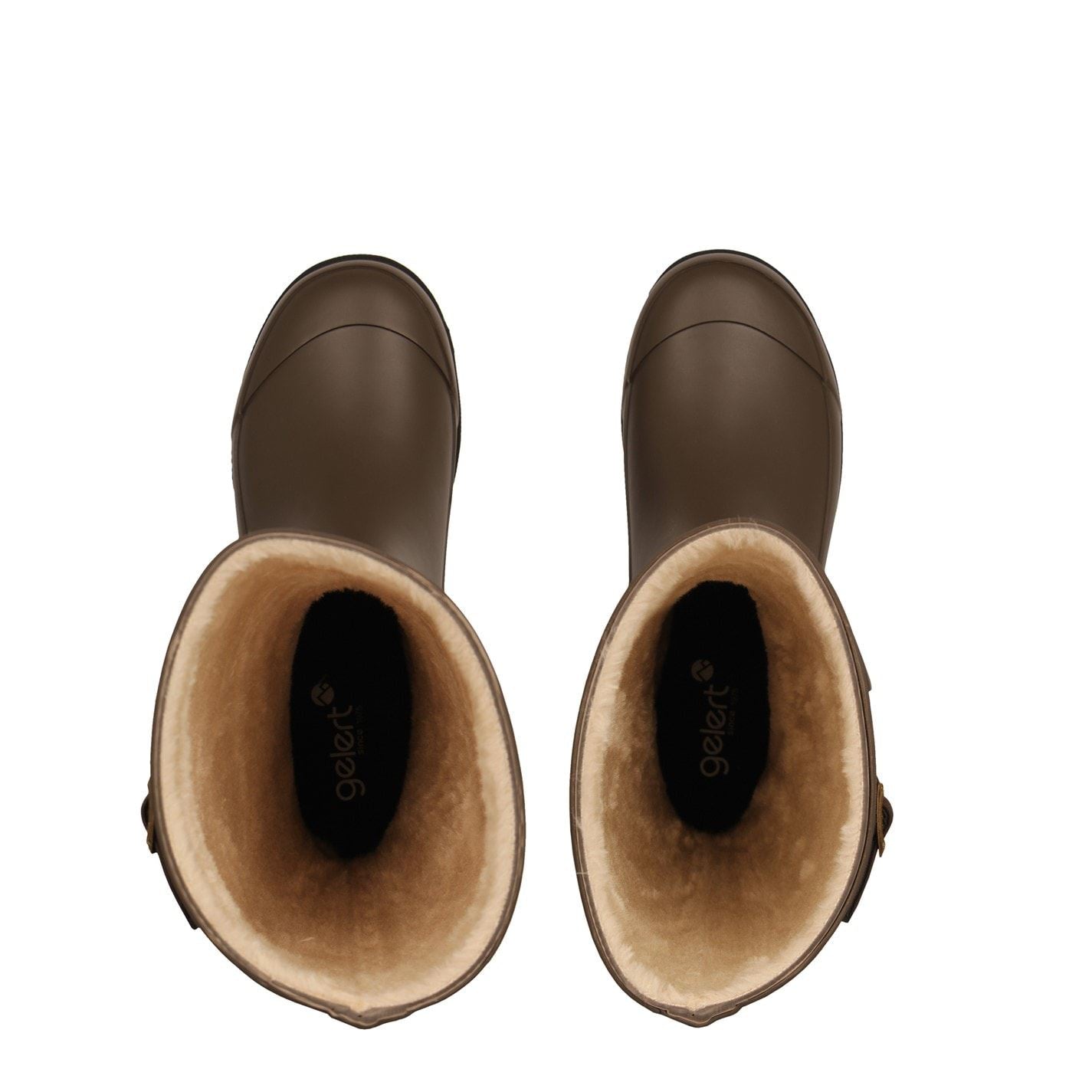 Gelert Womens Fur Lined Welly Boot