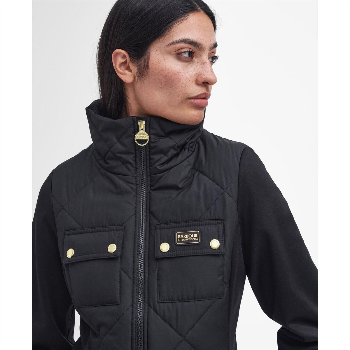 Barbour International Rubins Quilted Hybrid Jacket