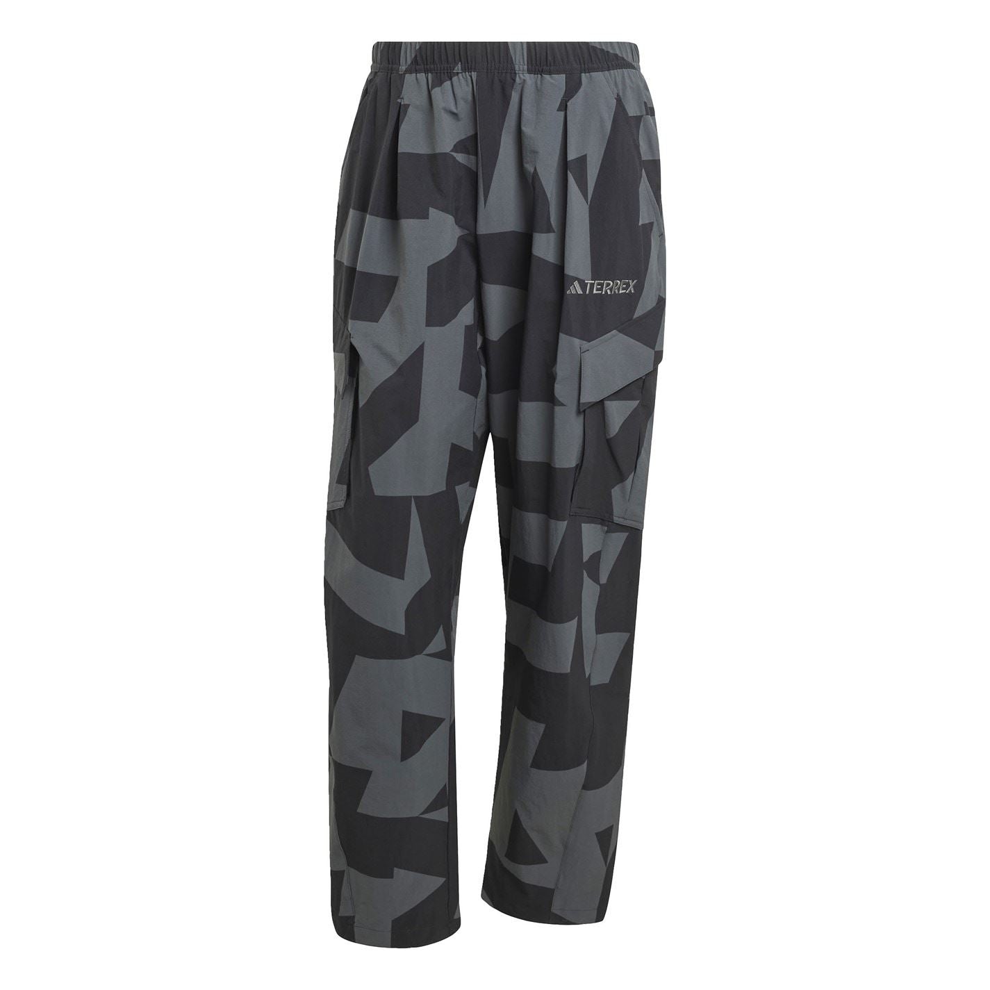 adidas Mens Terrex Xploric Printed Cargo Joggers
