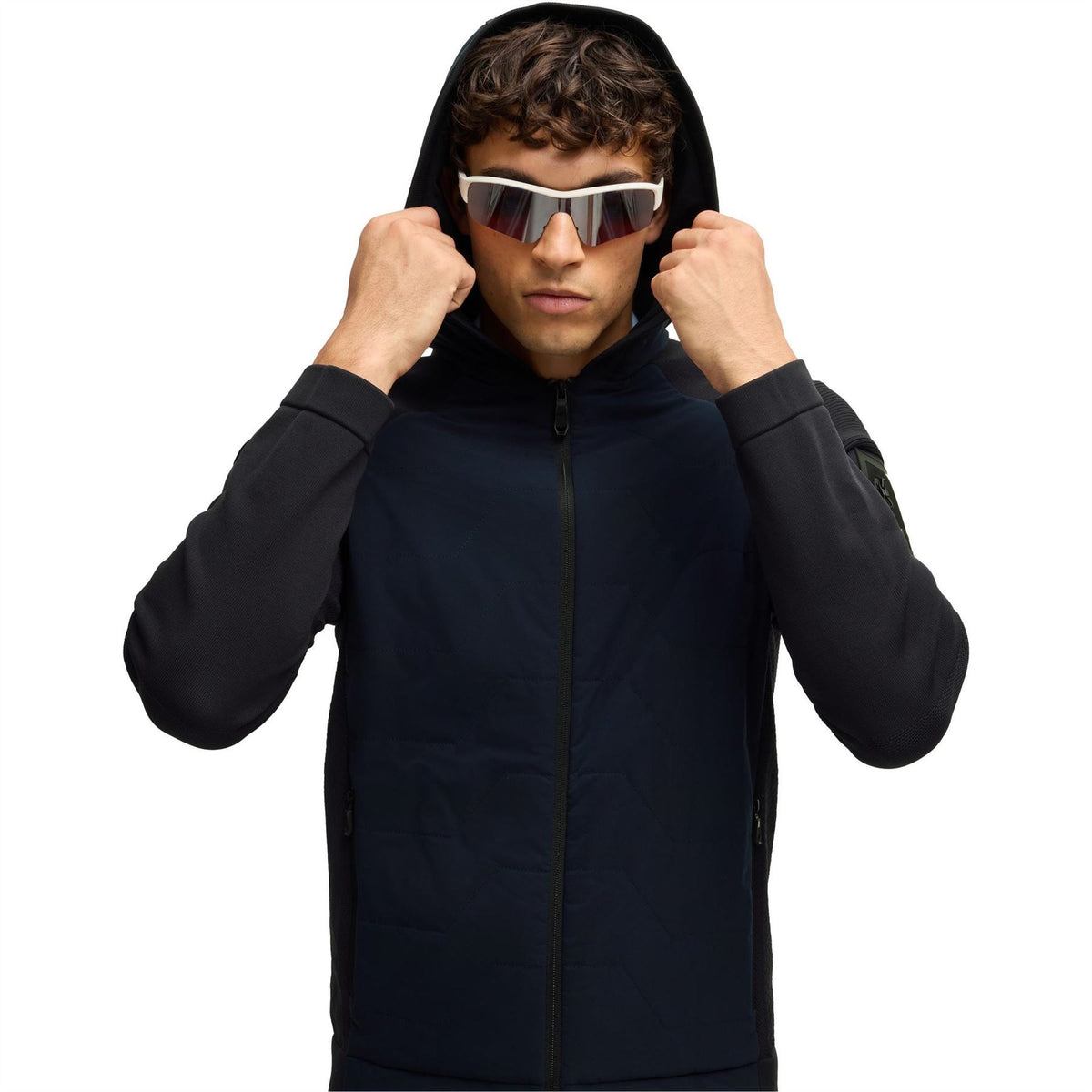 Boss K Desert Hy 01 Green Weather Resistant Breathable Hybrid Jacket