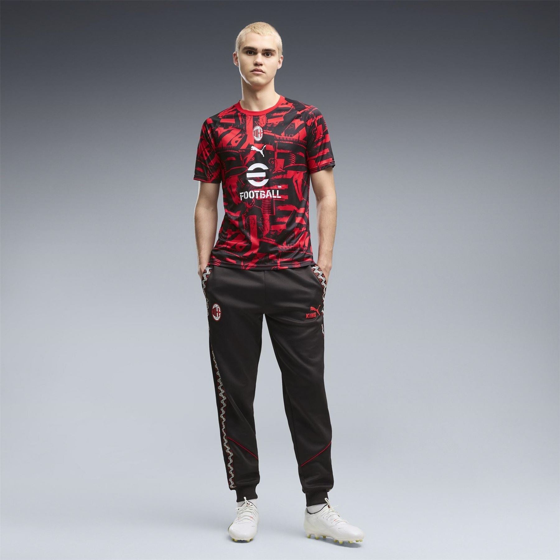 Puma Mens Milan Pre Match Shirt 2026 27