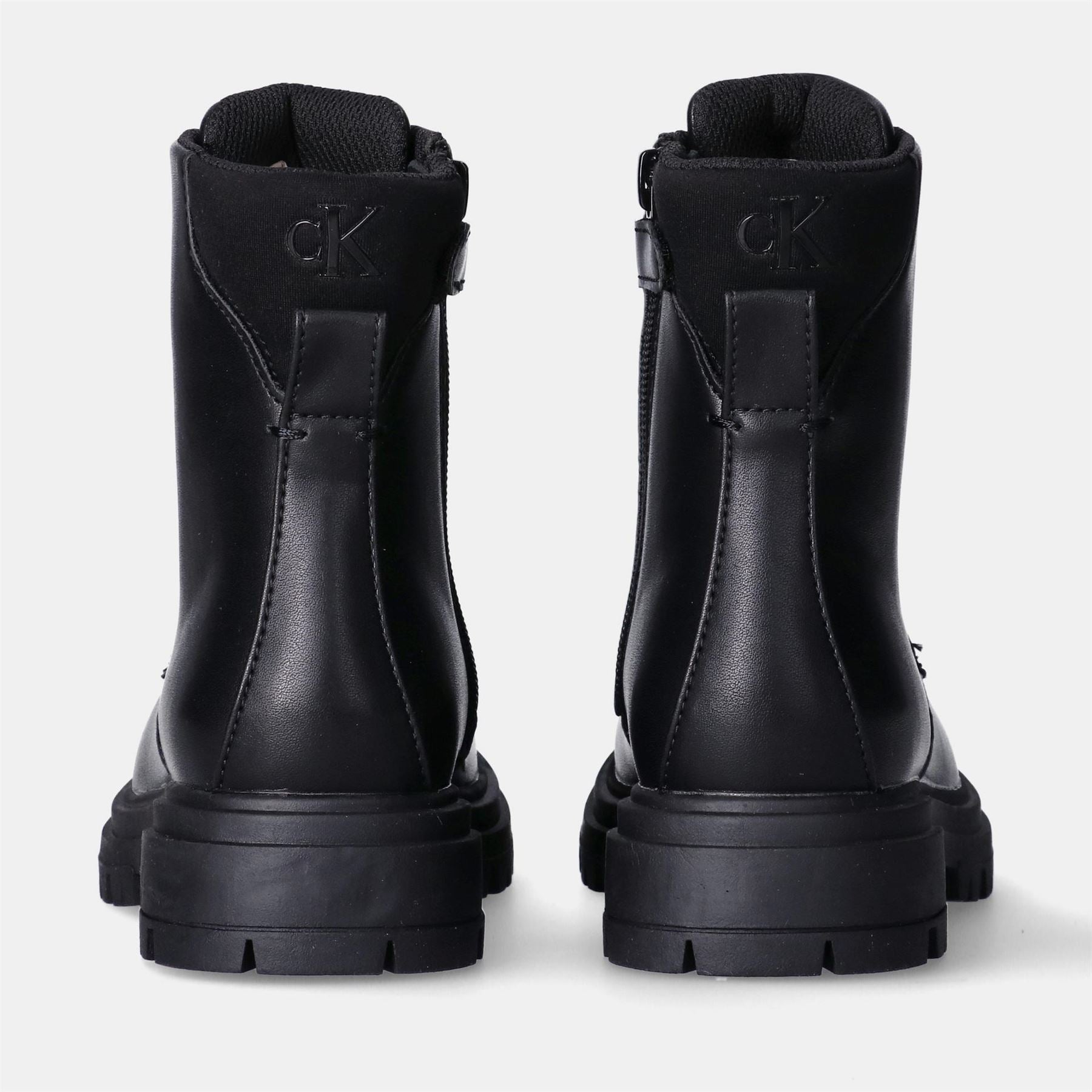 Calvin Klein Jeans Jn54 Lace Up Combat Boots