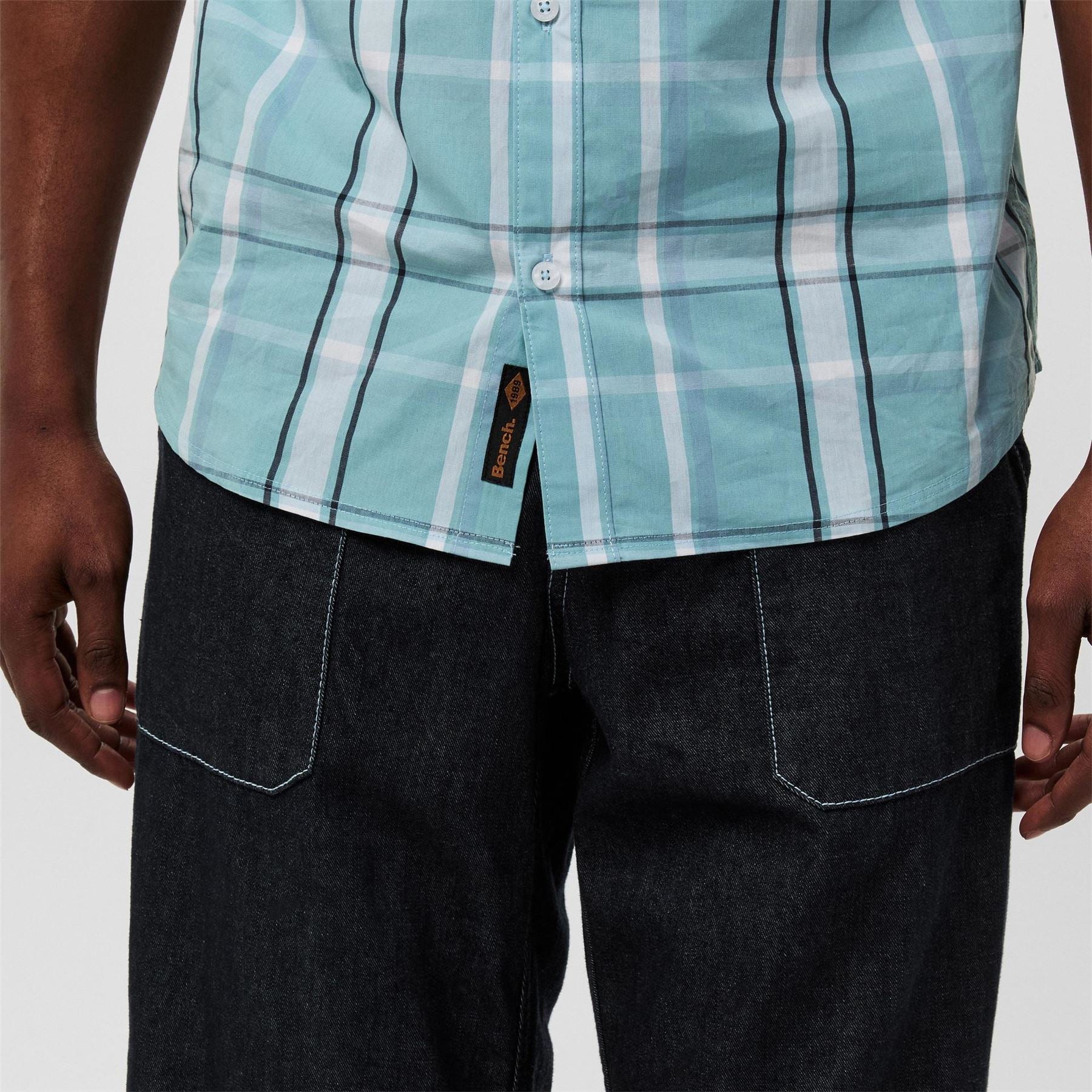Bench Collared Neck Short Sleeve Regular Fit Shirt