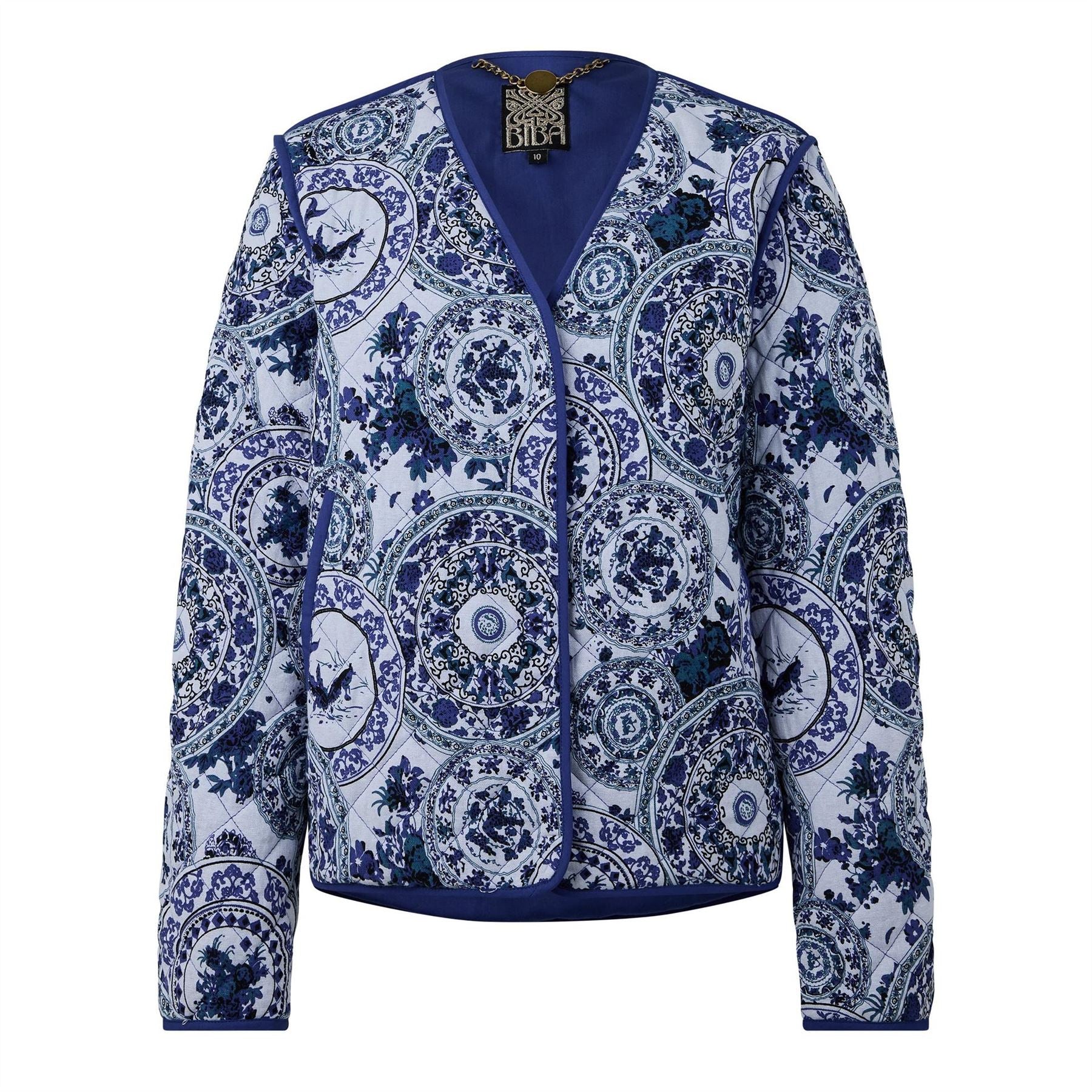 Biba Printed Quilted Jacket