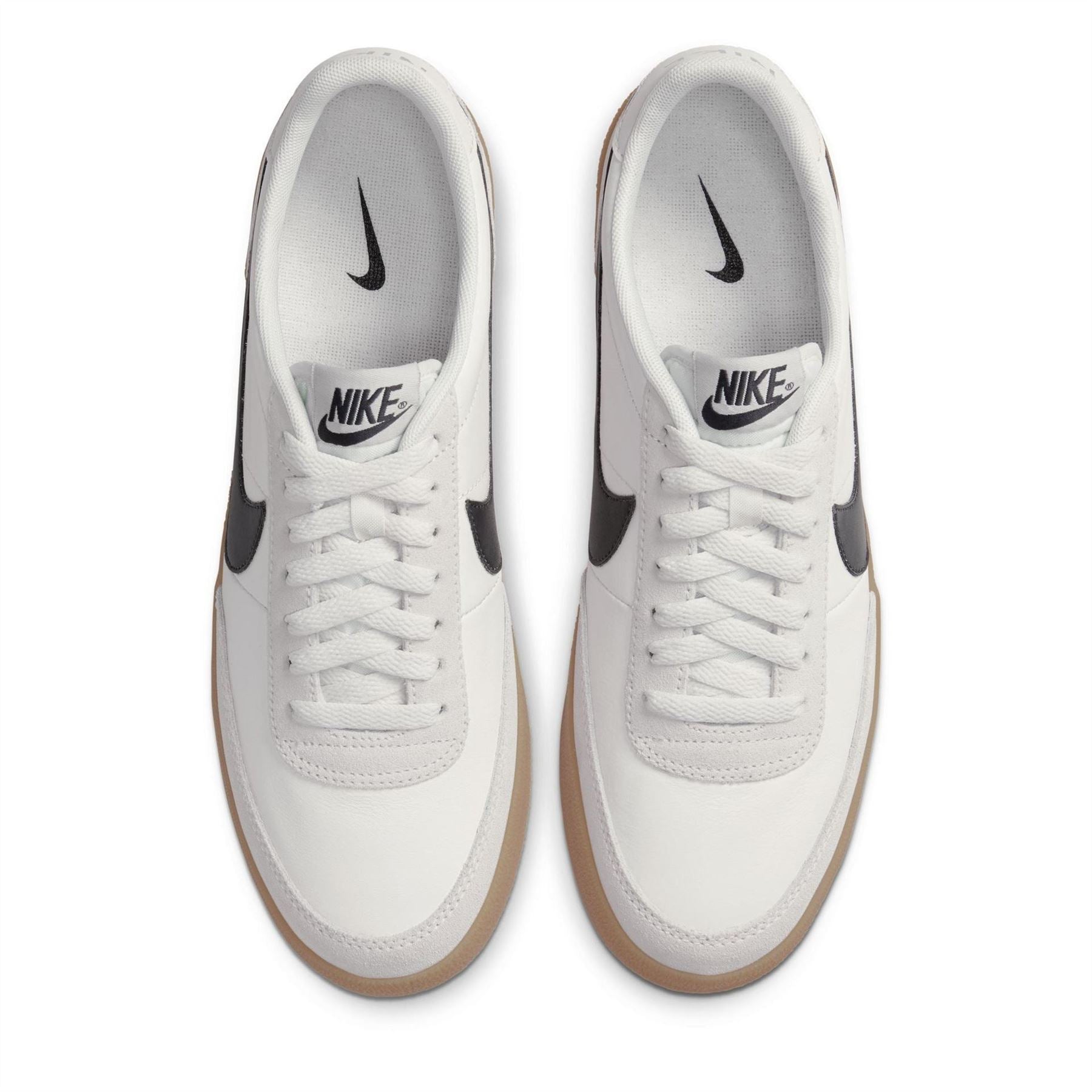 Nike Leather Low Top Flat Heel Sneakers