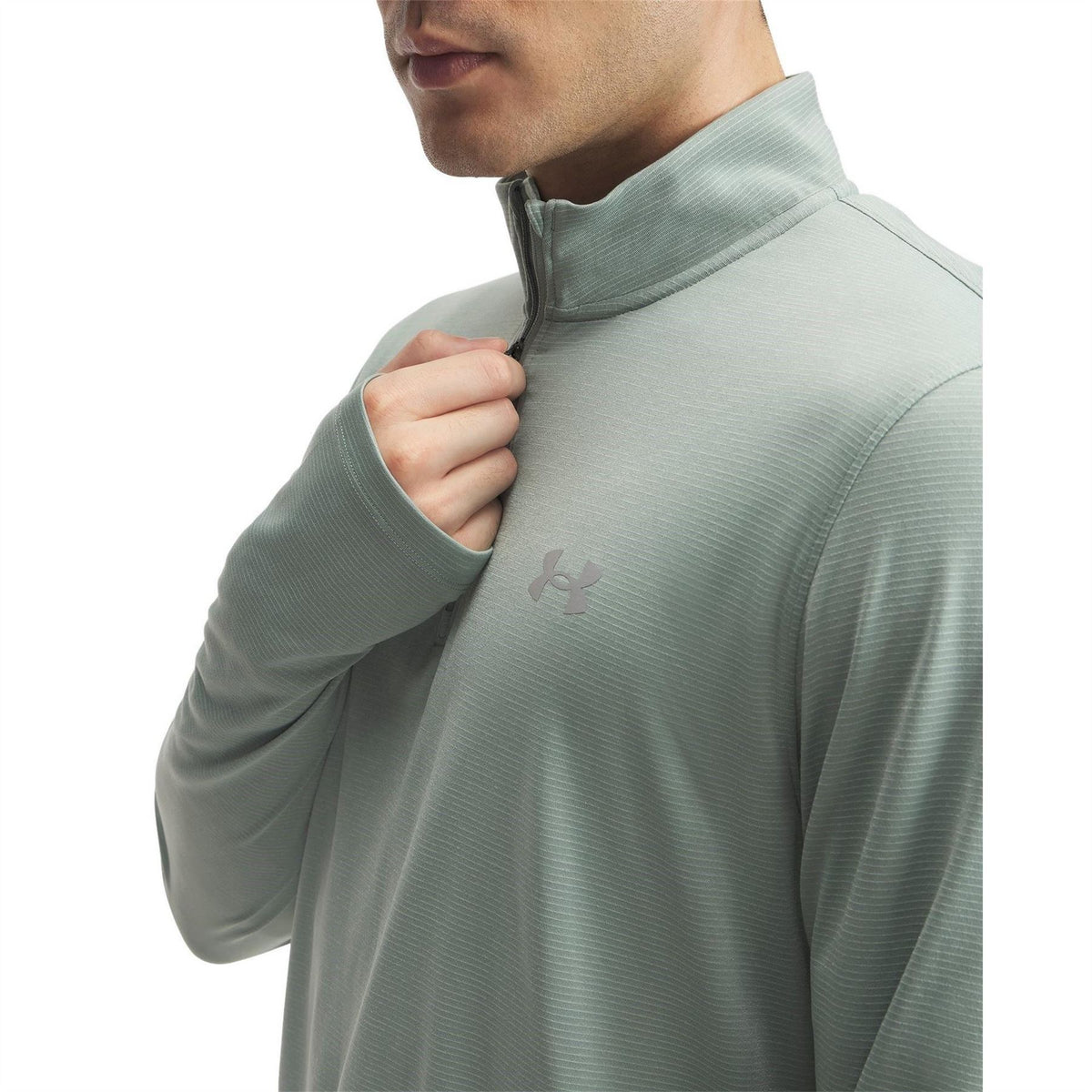 Under Armour Launch 4 Zipped Long Sleeve Performance Top