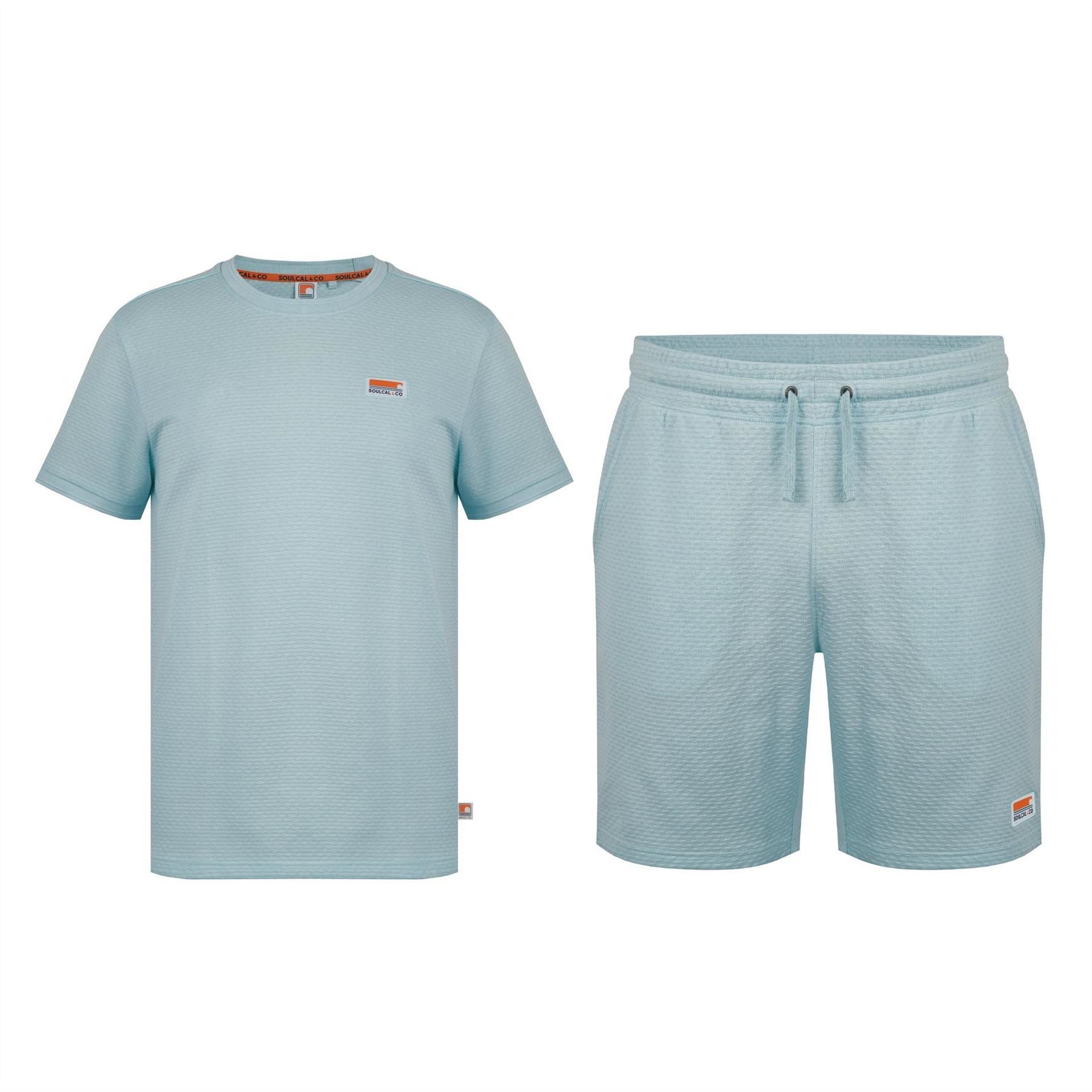 SoulCal Crew Neck Short Sleeve T-Shirt and Short Set