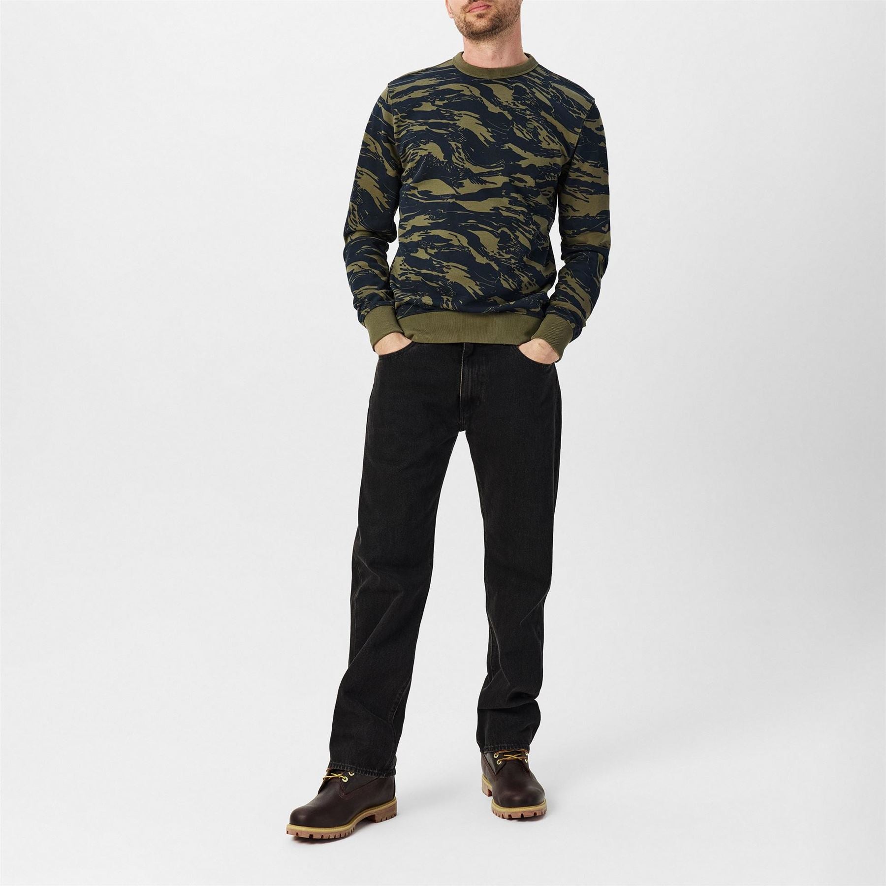 G Star Camo Sweater