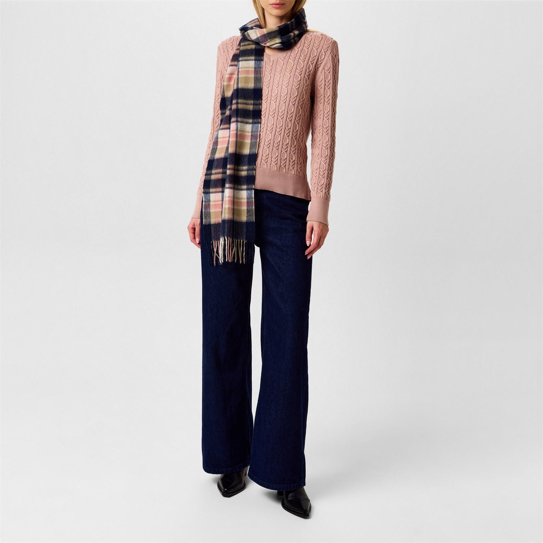 Barbour Plaid Scarf