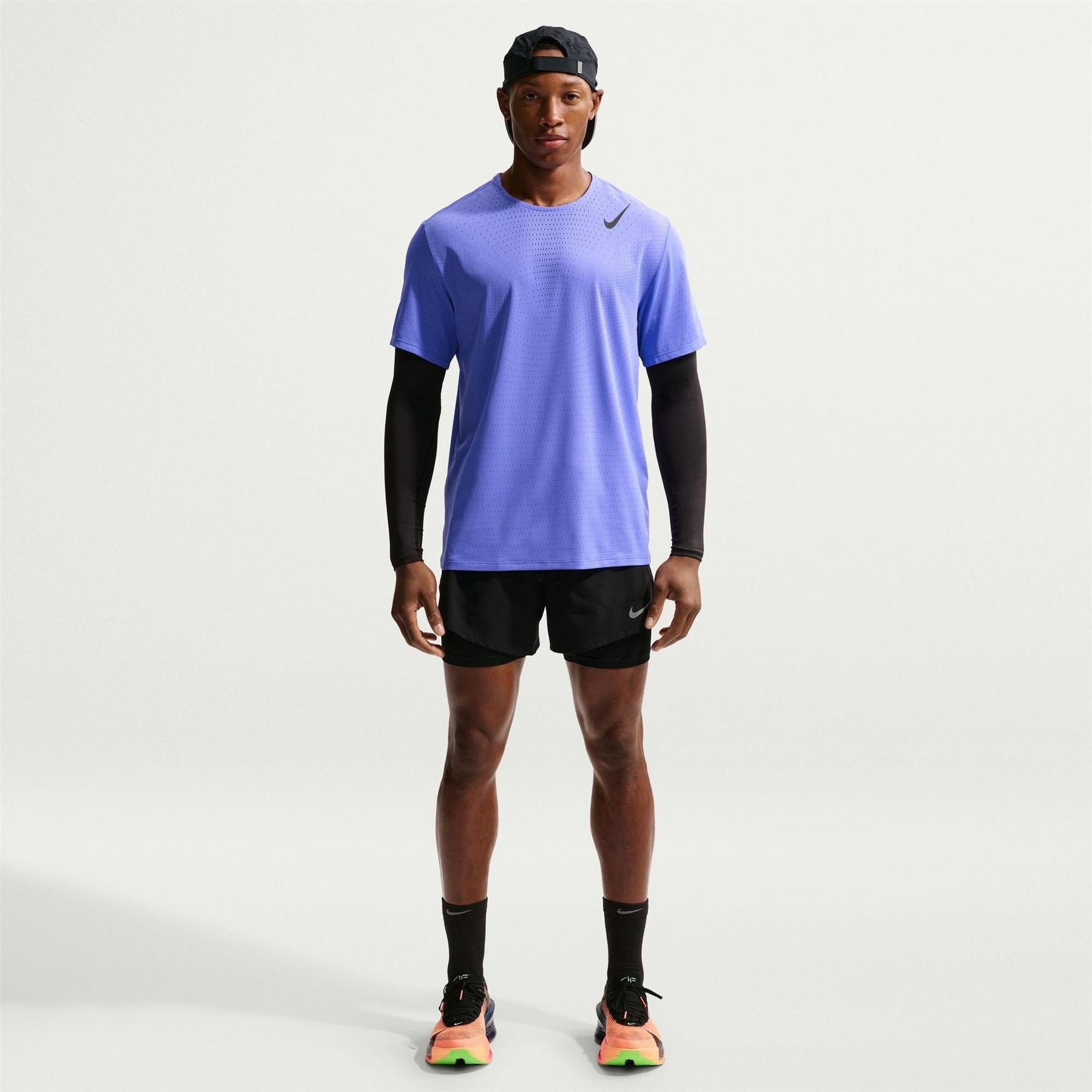 Nike Aero Crew Neck Short Sleeve Jersey T-Shirt