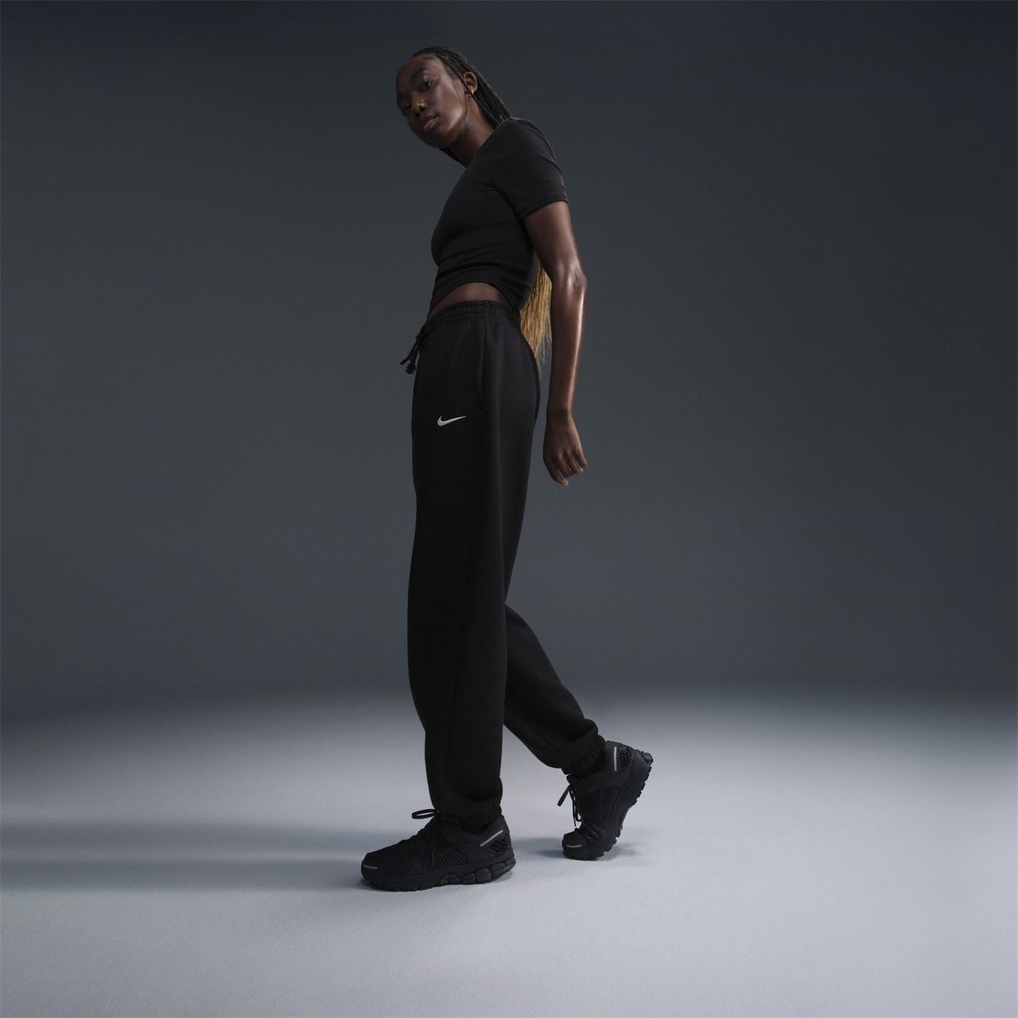 Nike Phoenix Fleece Elastic Cuff Straight Leg Joggers