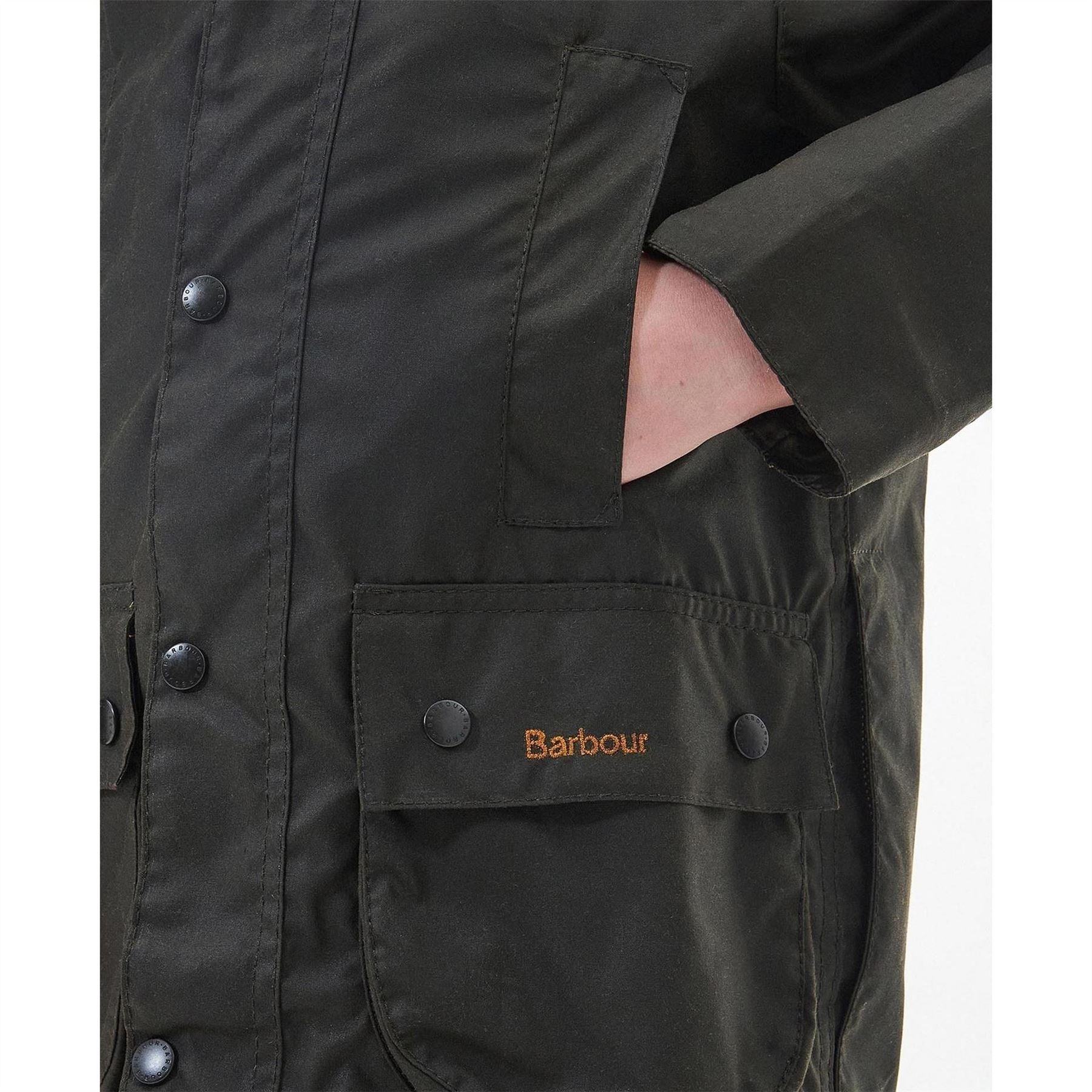 Barbour Waxed Jacket Juniors