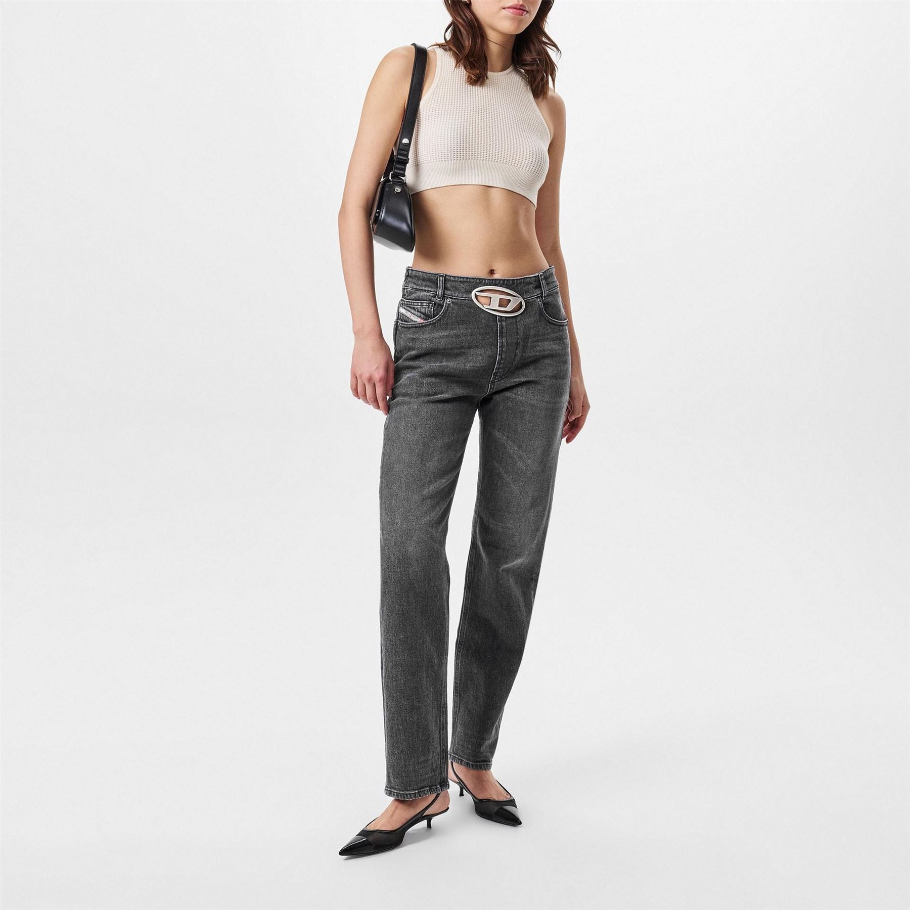 Diesel Straight Leg Jeans