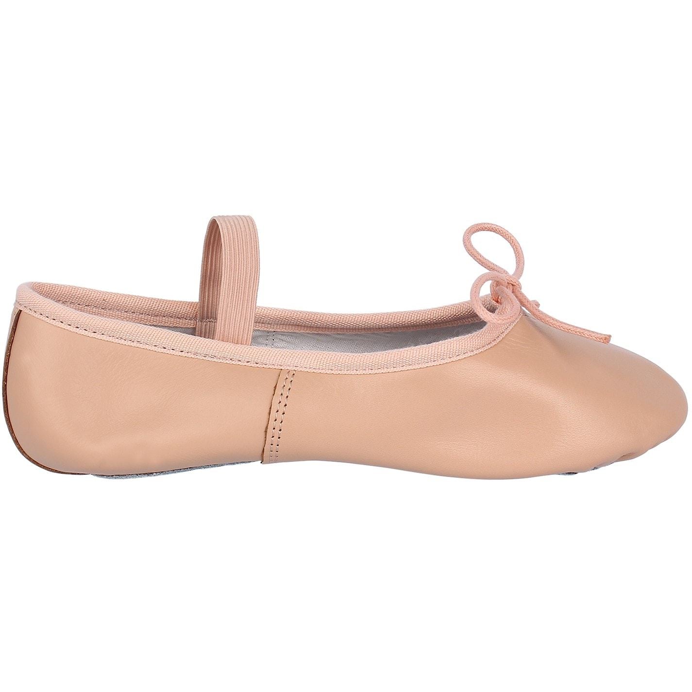 Slazenger Full Sole Leather Ballet Shoe Childrens