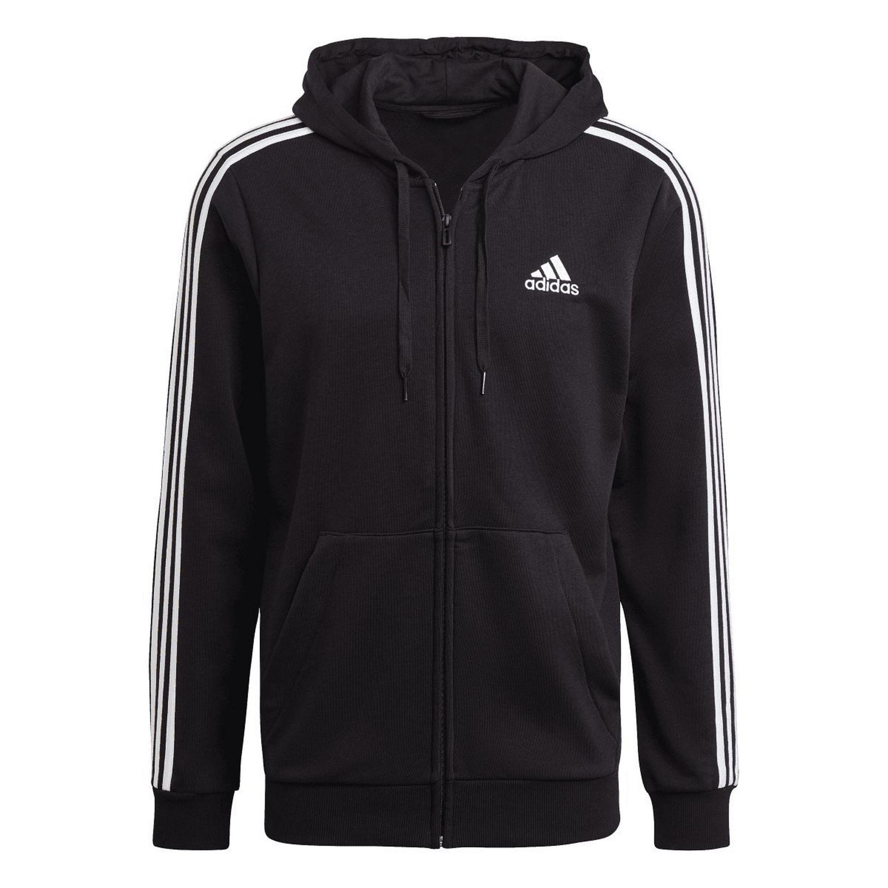 adidas Essentials 3-Stripes Full Zip Hoodie