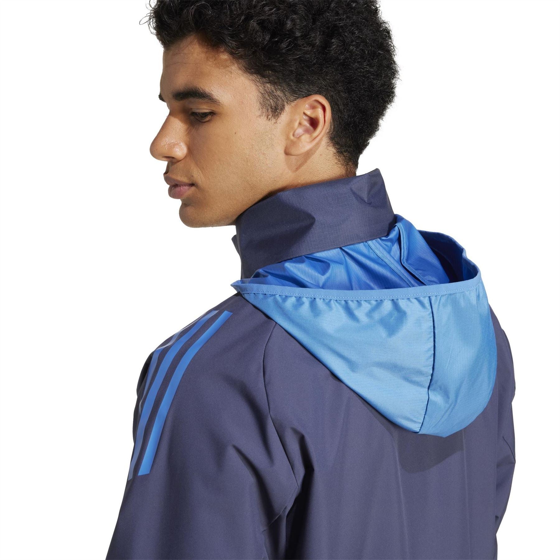 adidas Mens Aw Rain J M Anorak