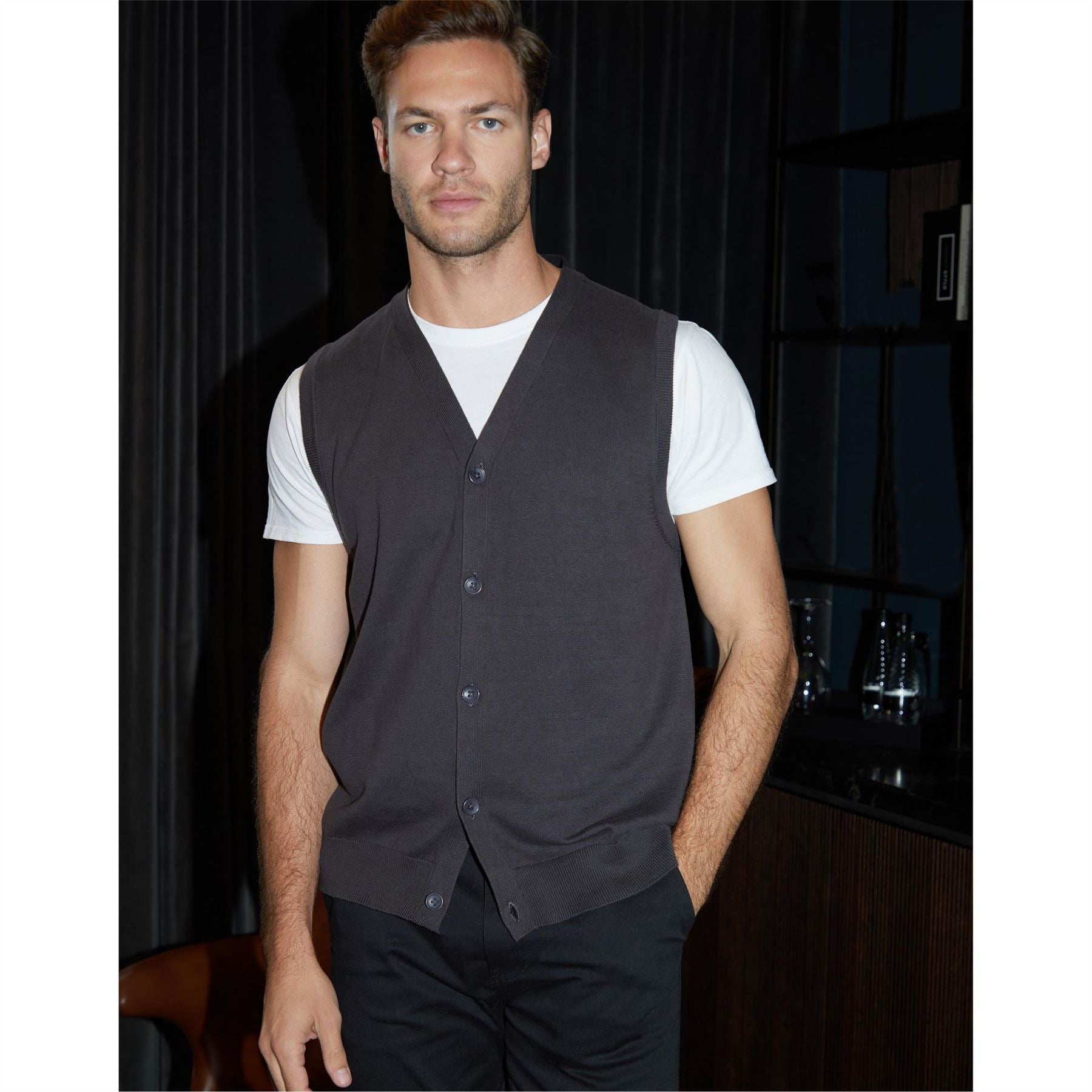 Threadbare Rossall Button kn