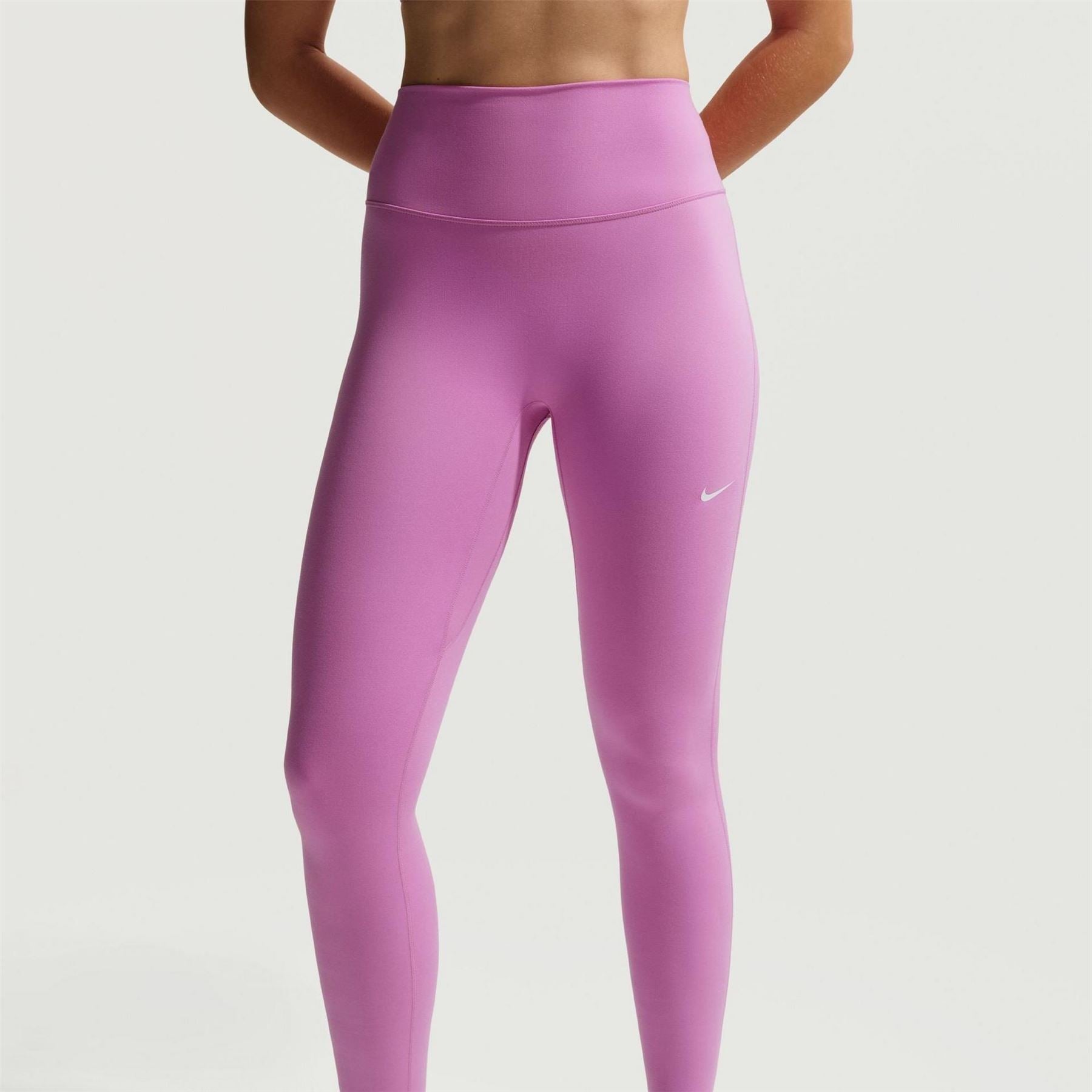 Nike Womens One Seamless Front High Waisted Leggings