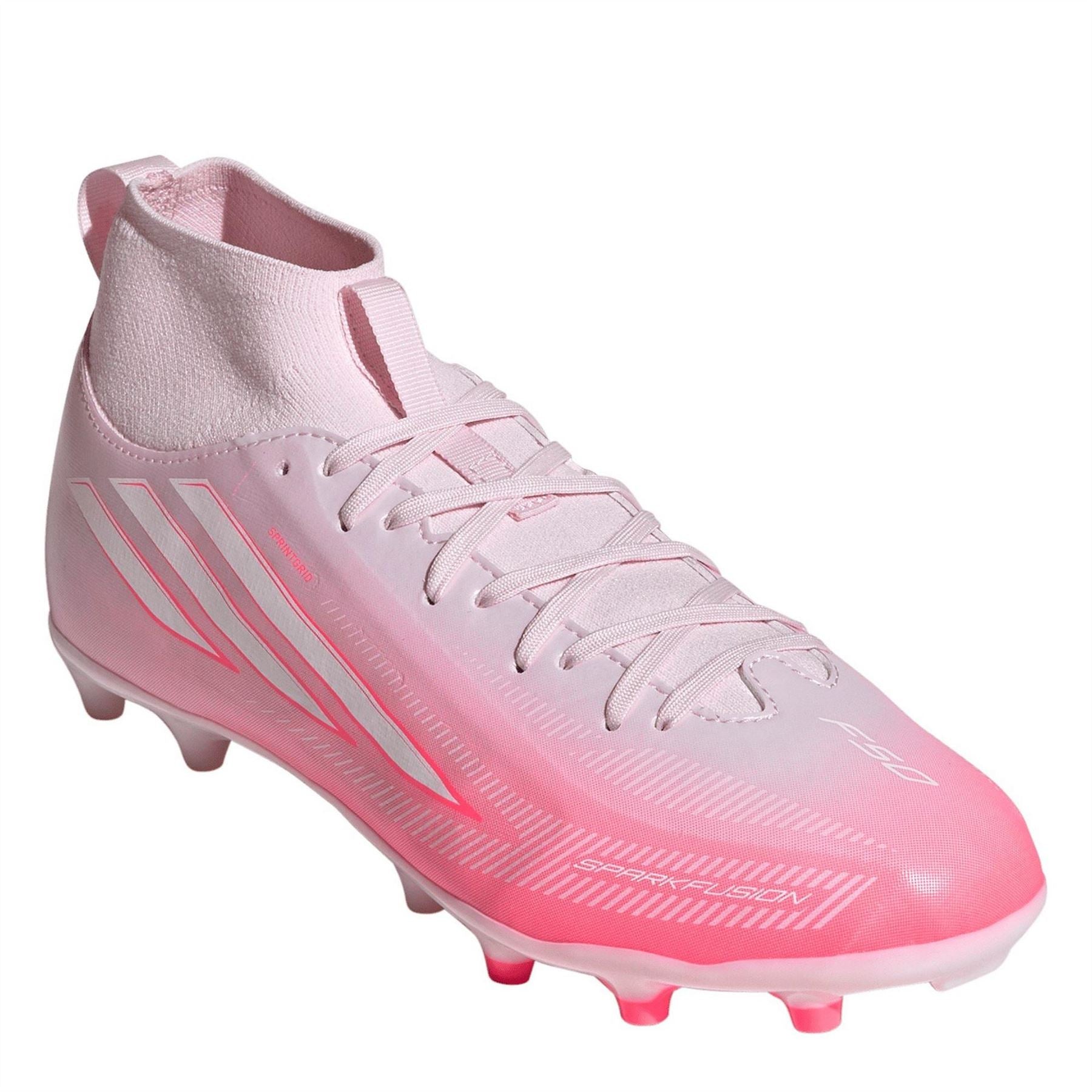 adidas Sparkfusion League Mid Cut Firm Ground Football Boots Juniors
